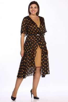 Lady Style Classic 1875 черный_с_кирпичным