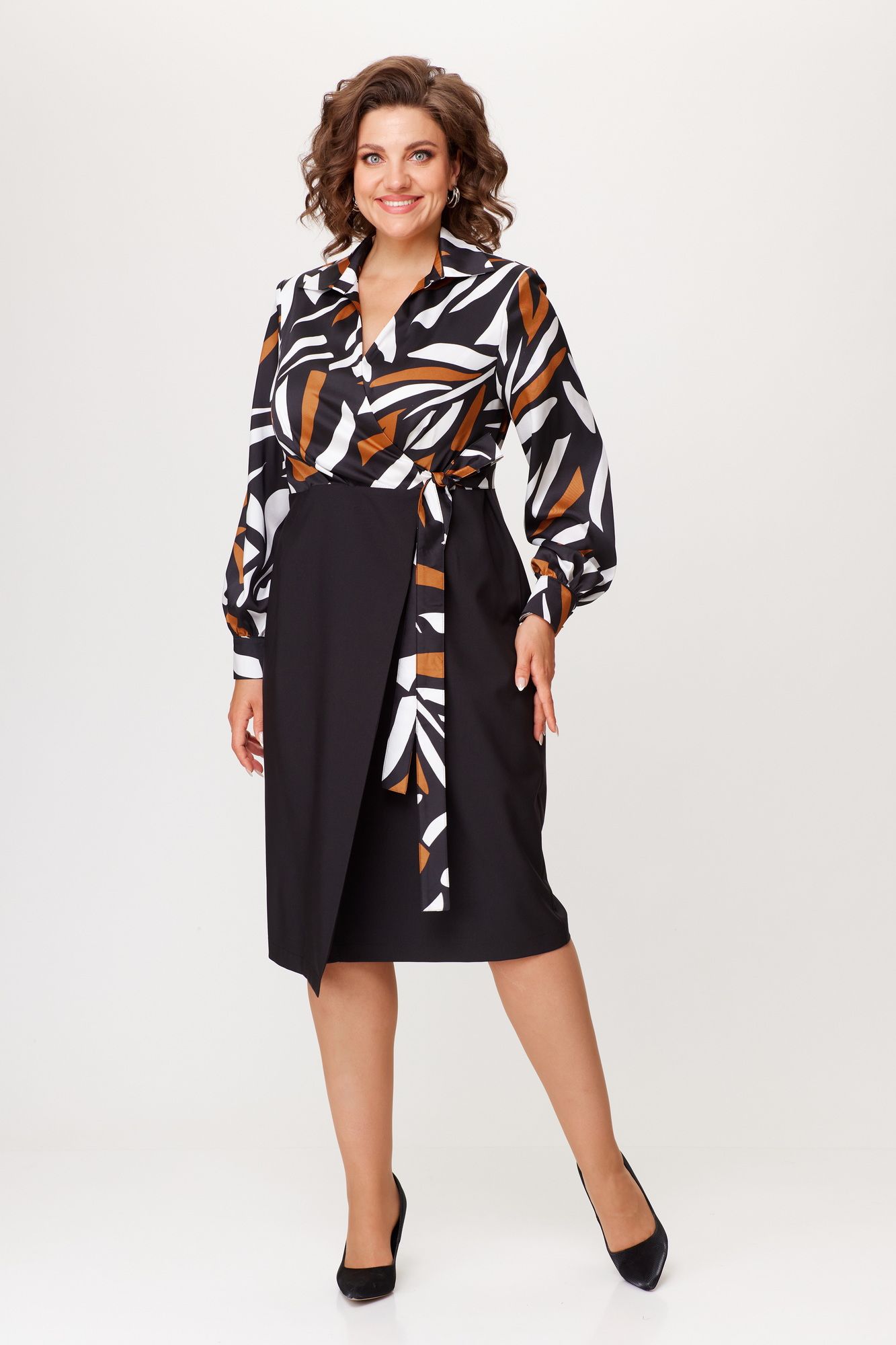 ANASTASIA MAK 1204 черный_мультиколор