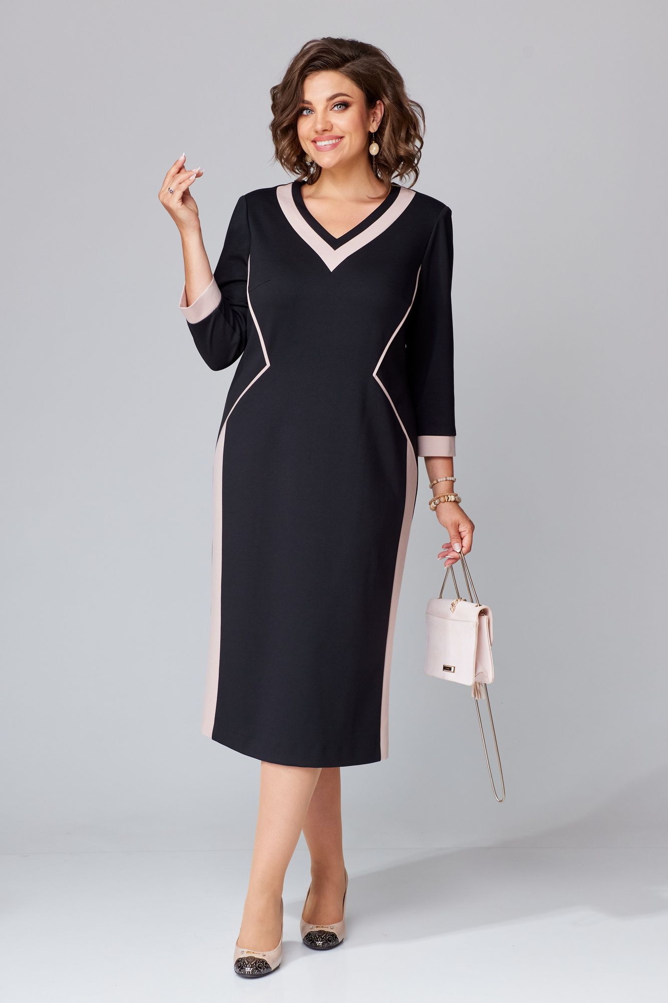 Aira Style 24-46 черно-розовый