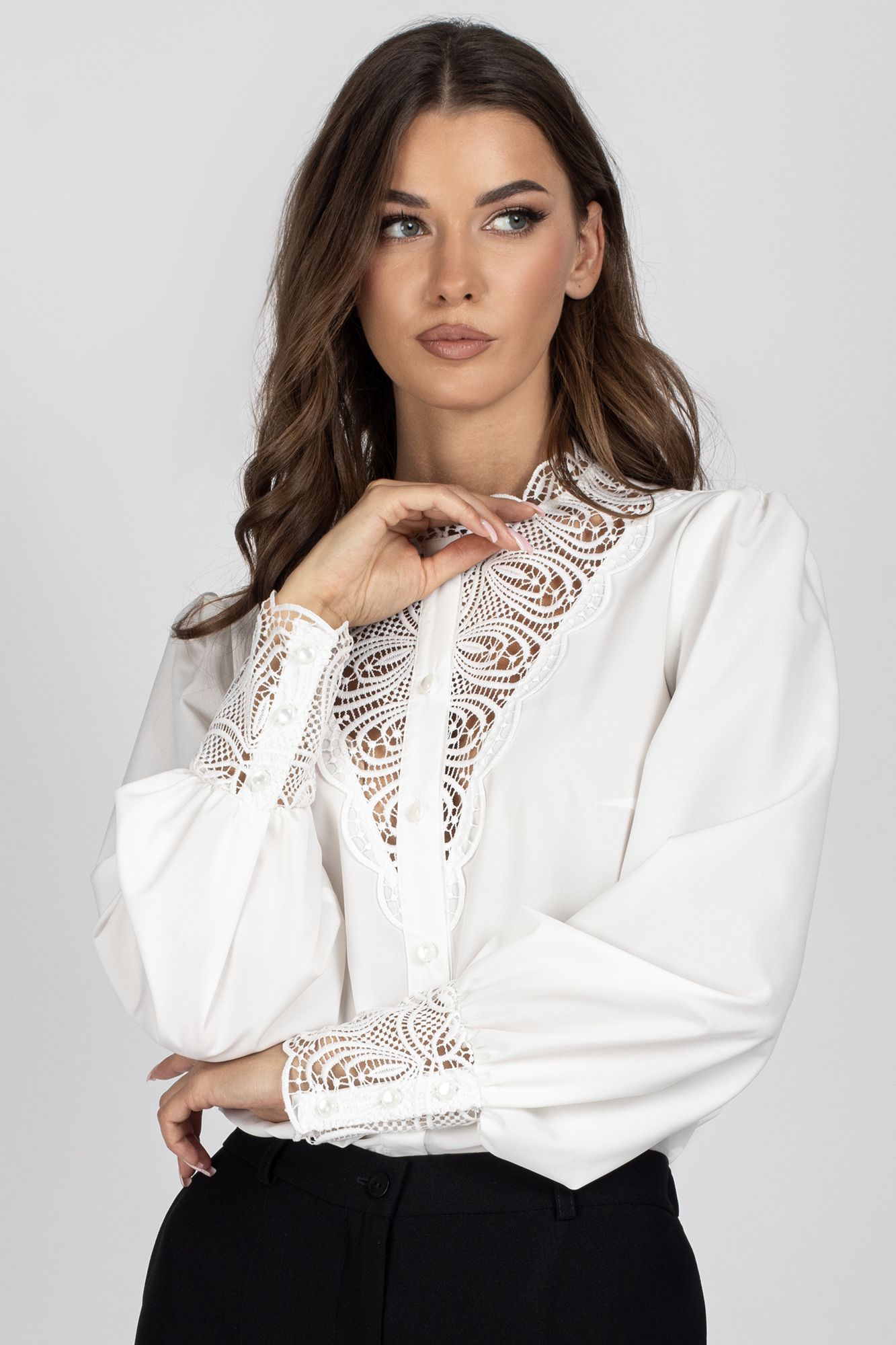 
Блуза VIZAVI 718 молочный