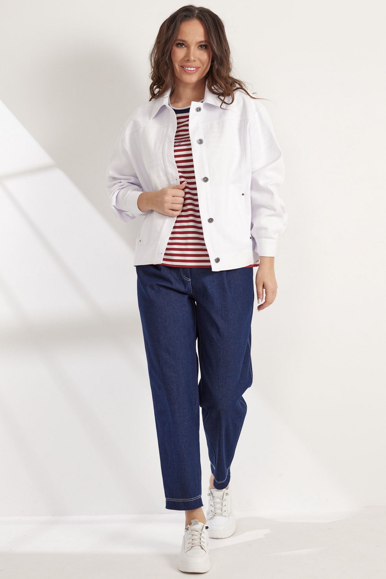 Магия моды 2550 белый-синий-красный