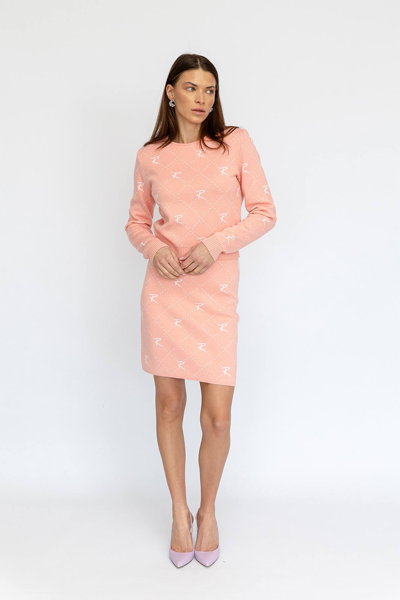 Romgil РВ0019-ХЛ2 розовый персик, белый