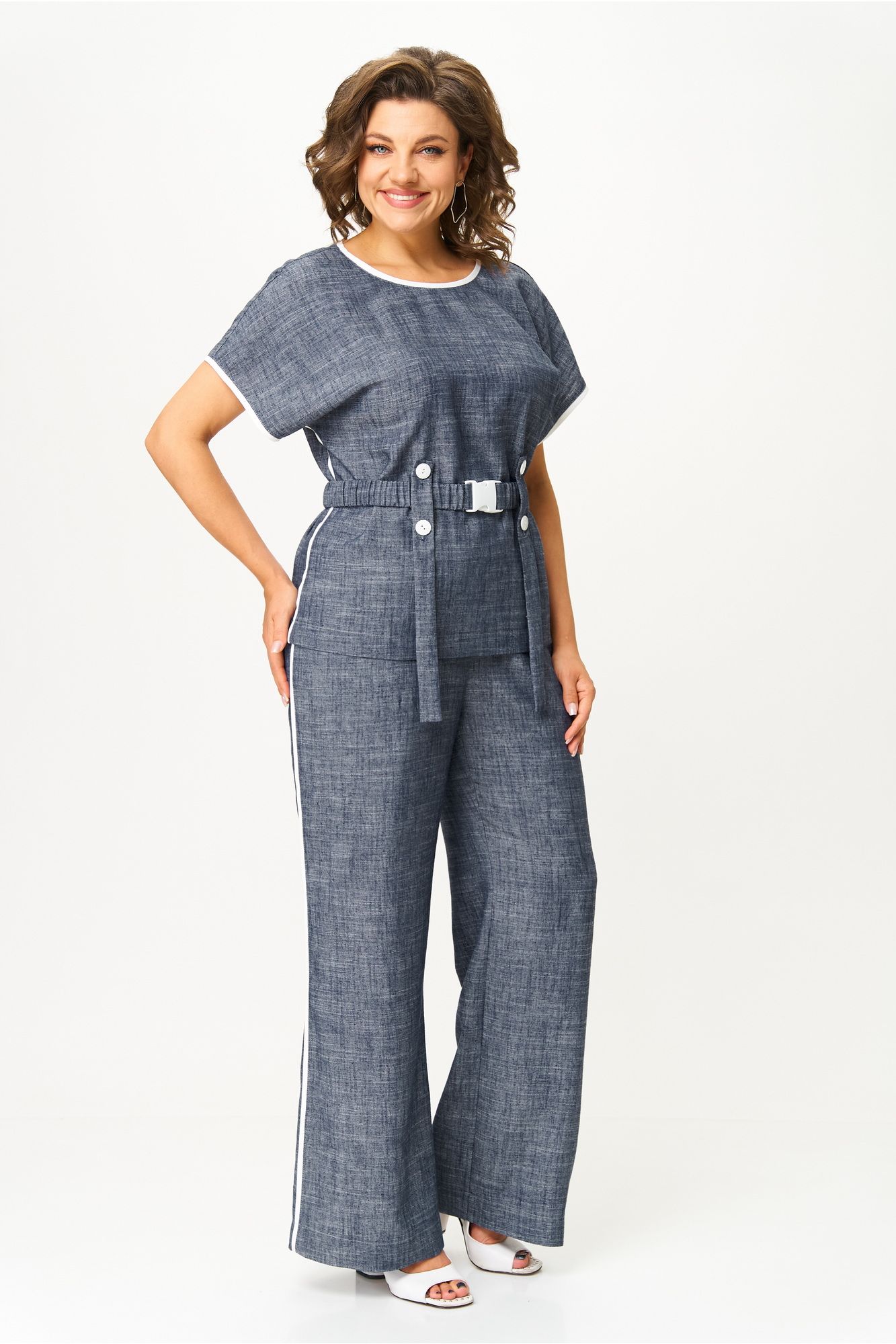 AMUAR 1046 джинсовый_синий