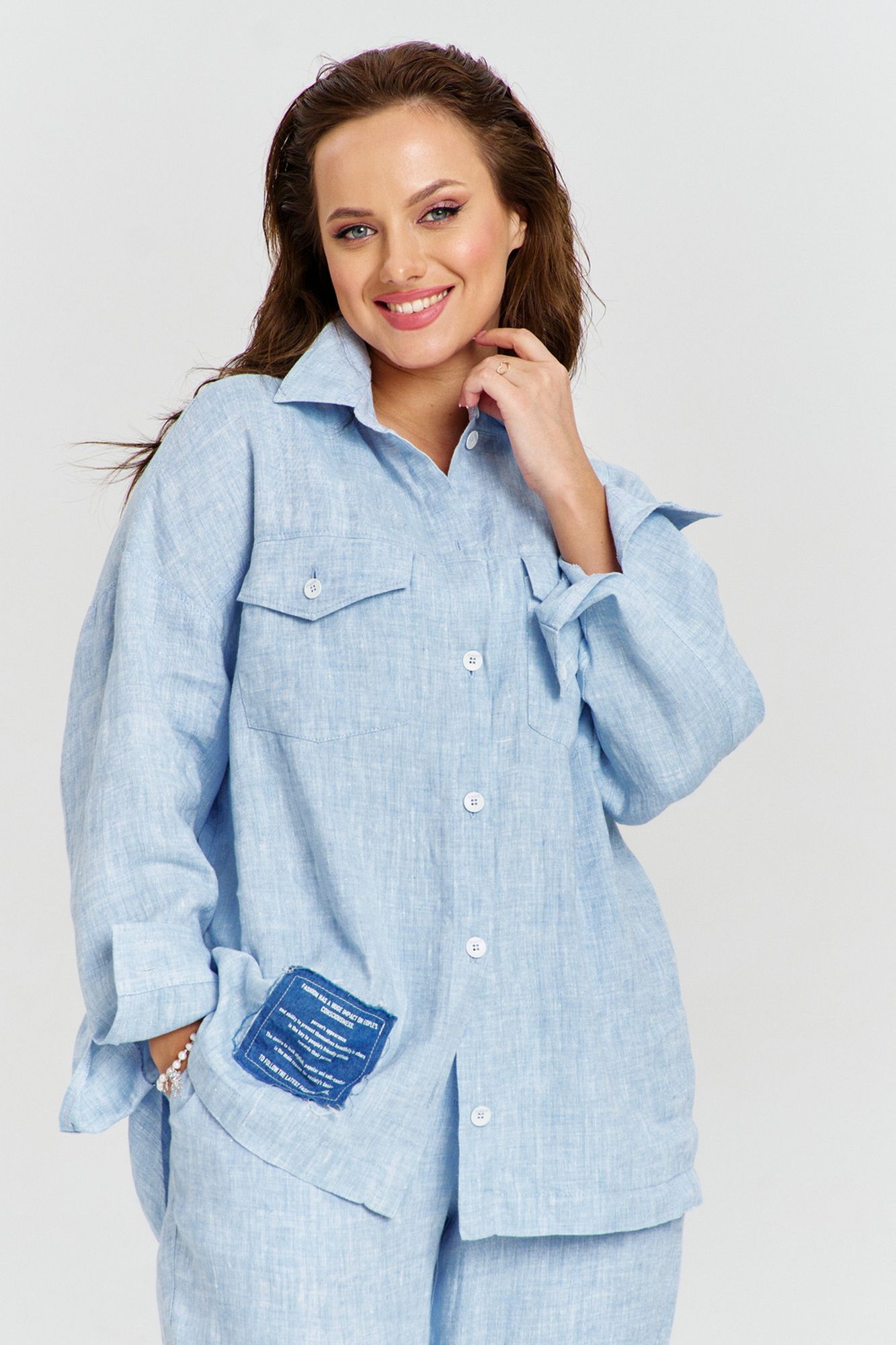 AVE RARA 2226 голубой_меланж