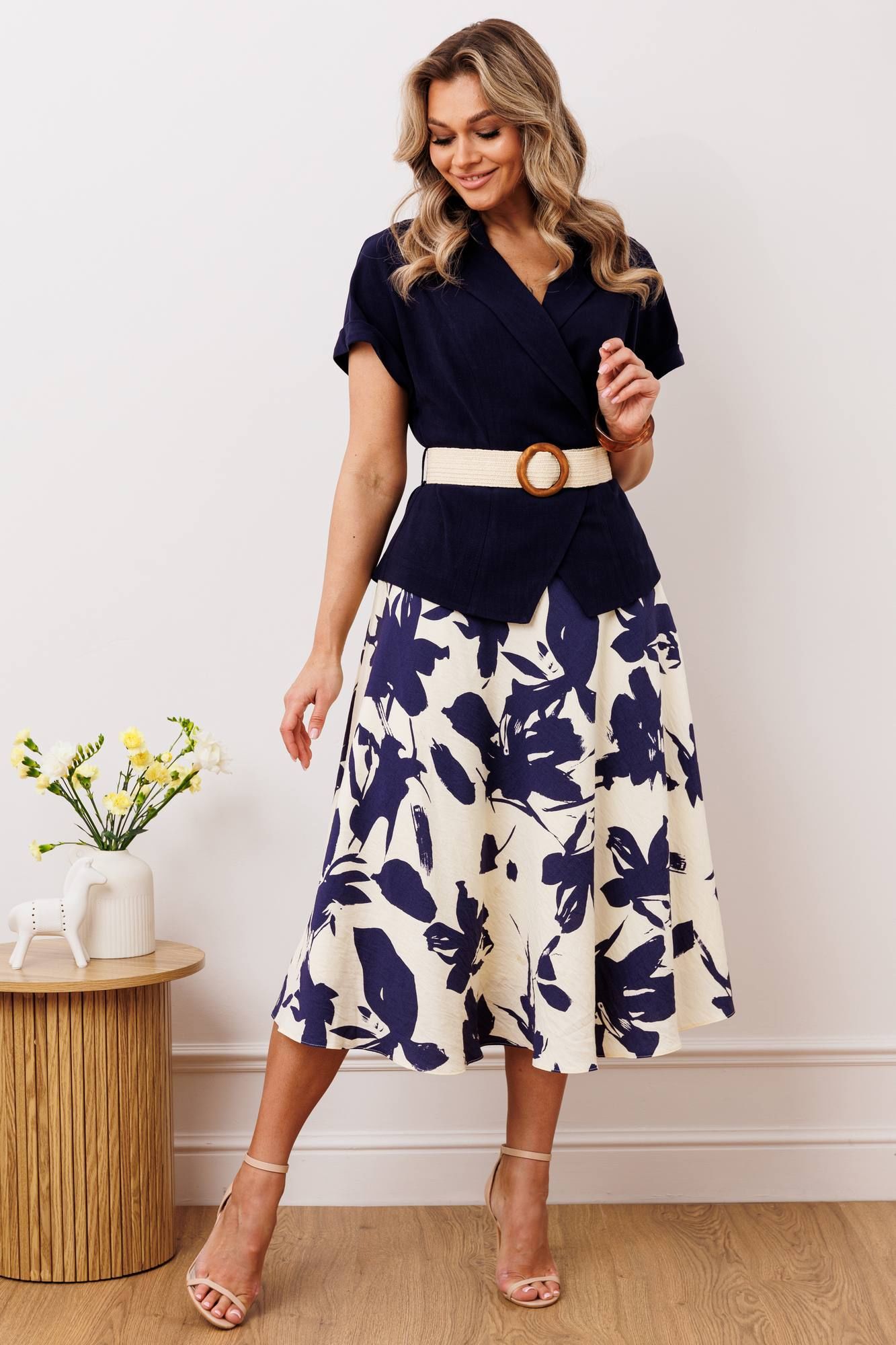 Мода Юрс 2641-1 синий_молочный