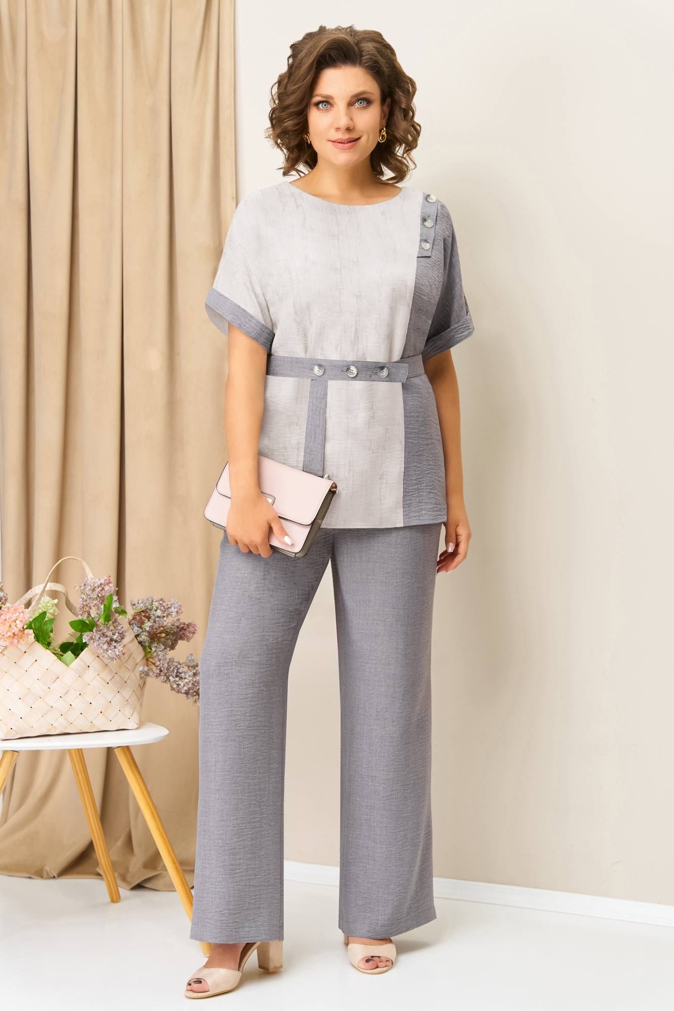 VOLNA 1417 серо-белый