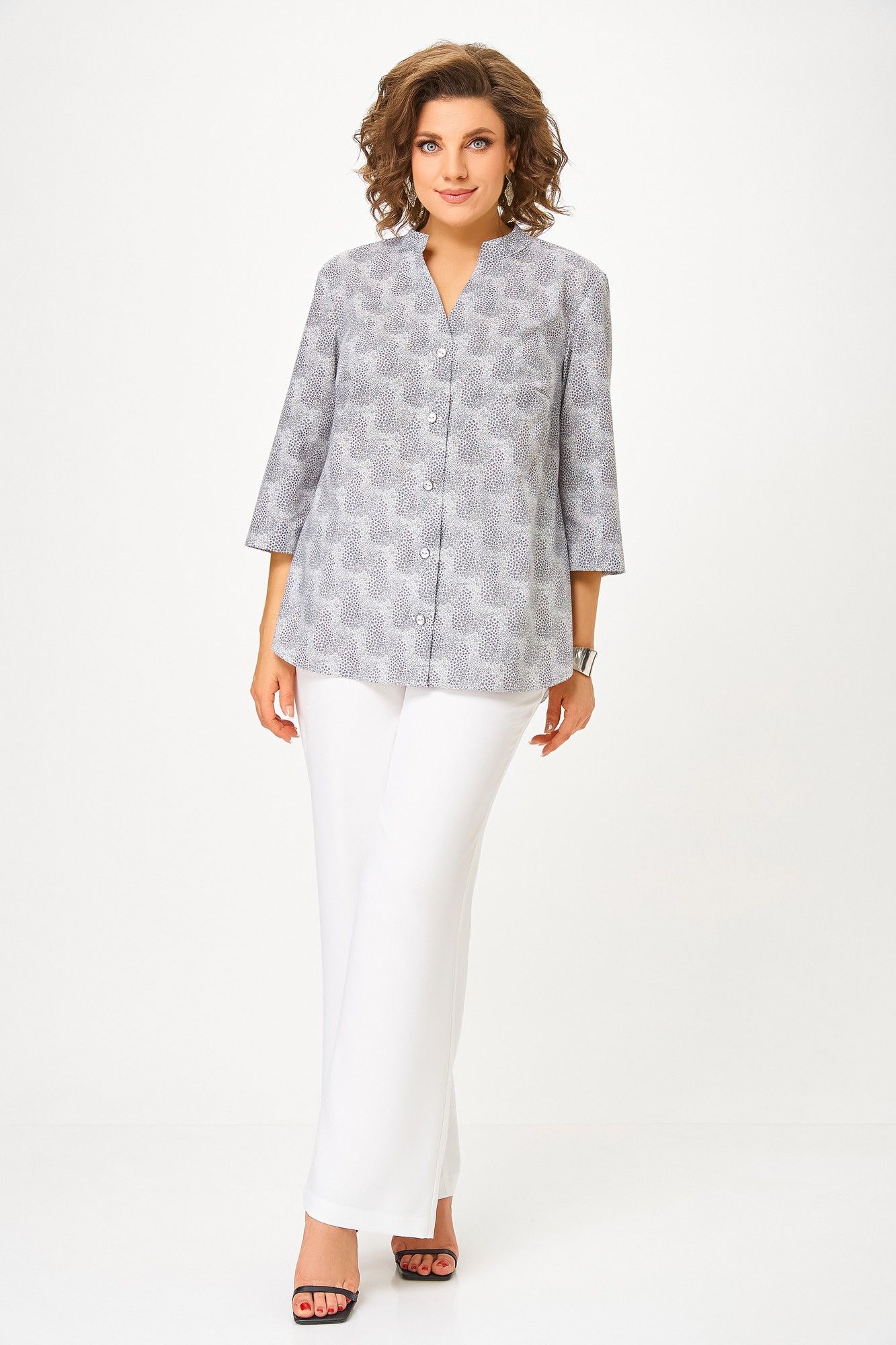 Swallow 864 молочный/цветы