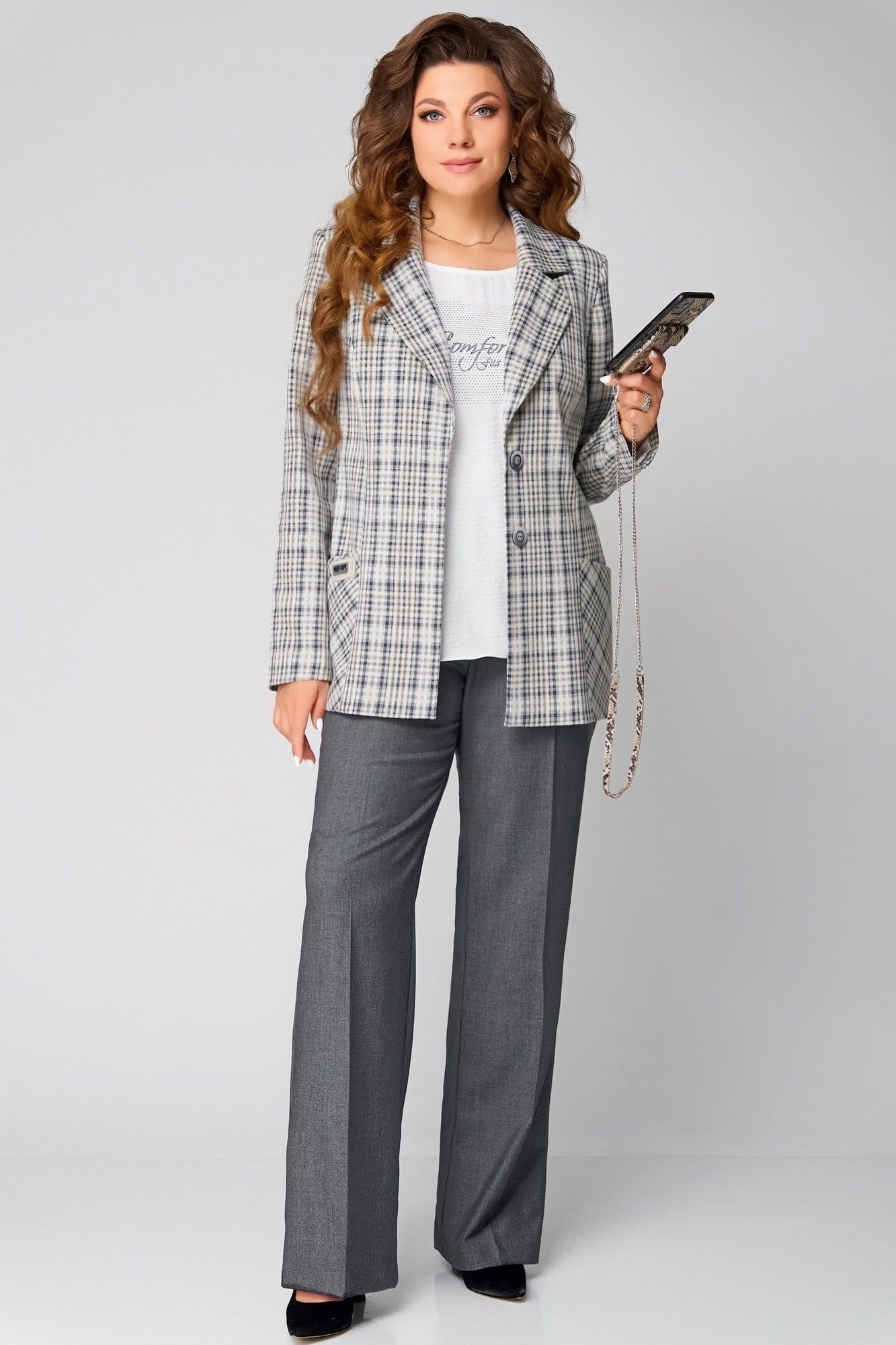 Fita 1487 бежево-серый