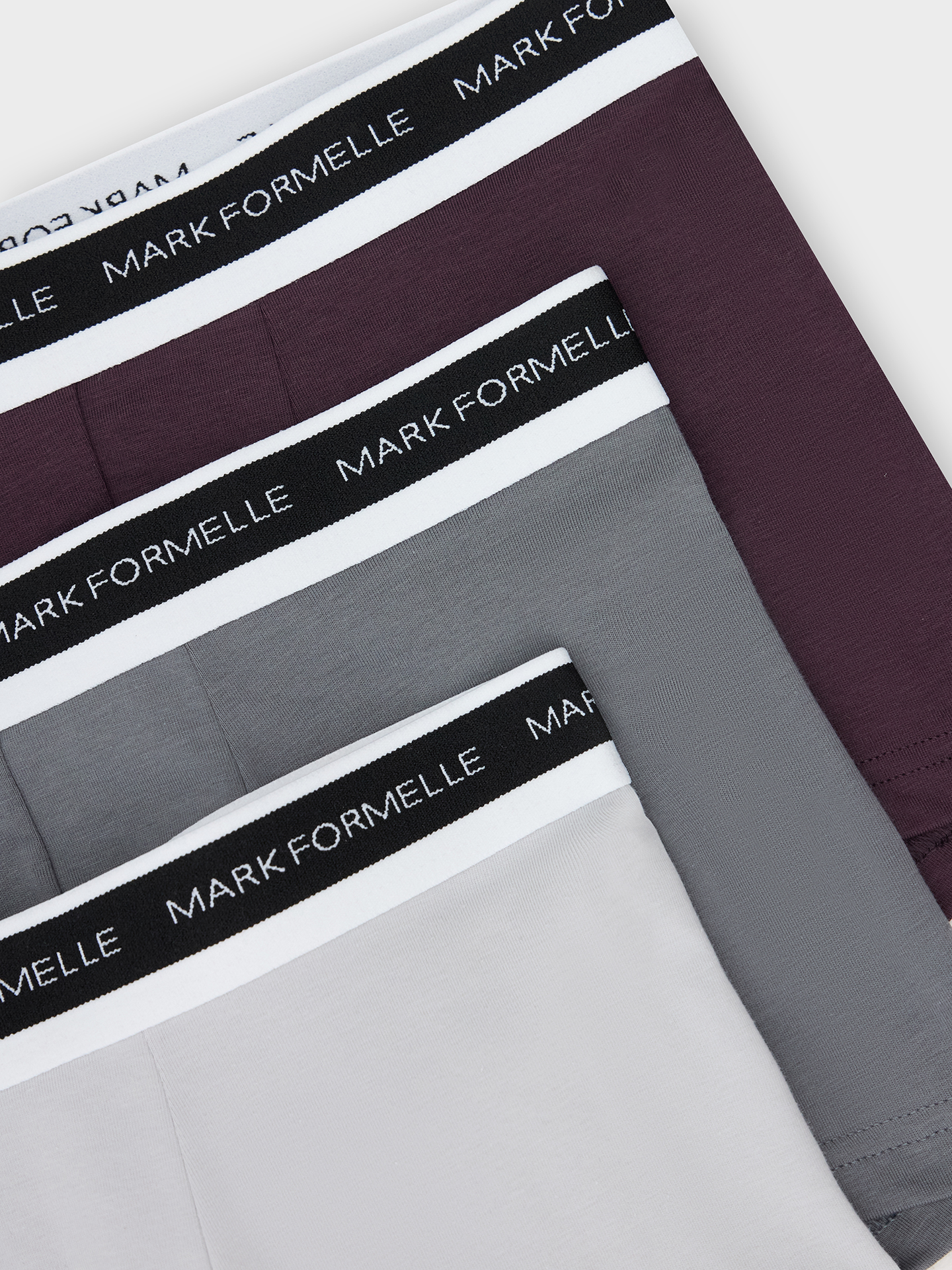 Трусы Mark Formelle 411124-3/25-5137Ц-5 св.серый_серый_дым_сливовый 17