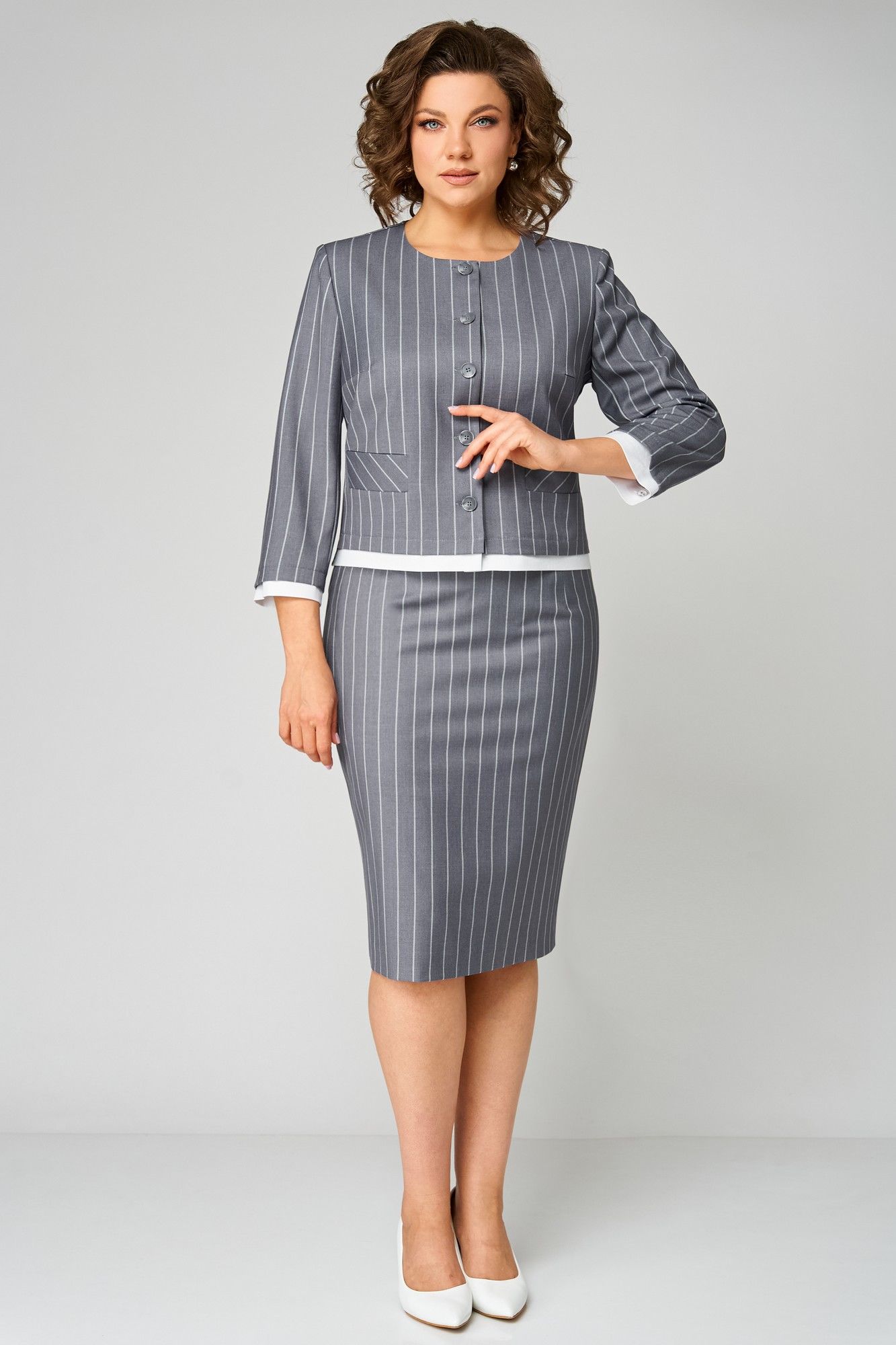 Мишель стиль 1299 серый