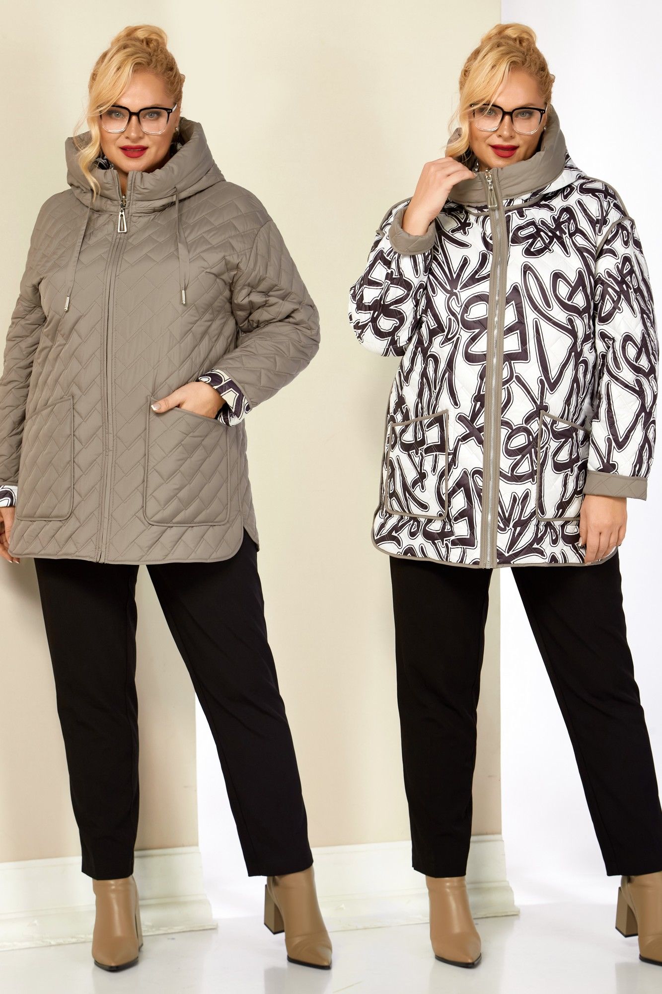 Shetti 2199 бежево-серый