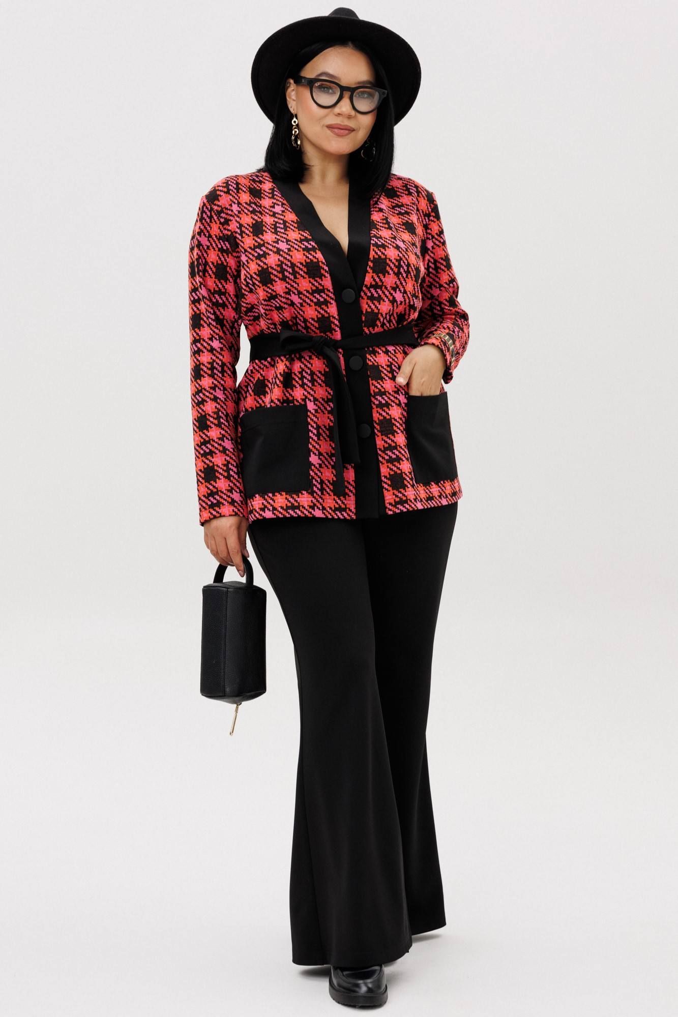 Anastasia 1291 черно-розовый