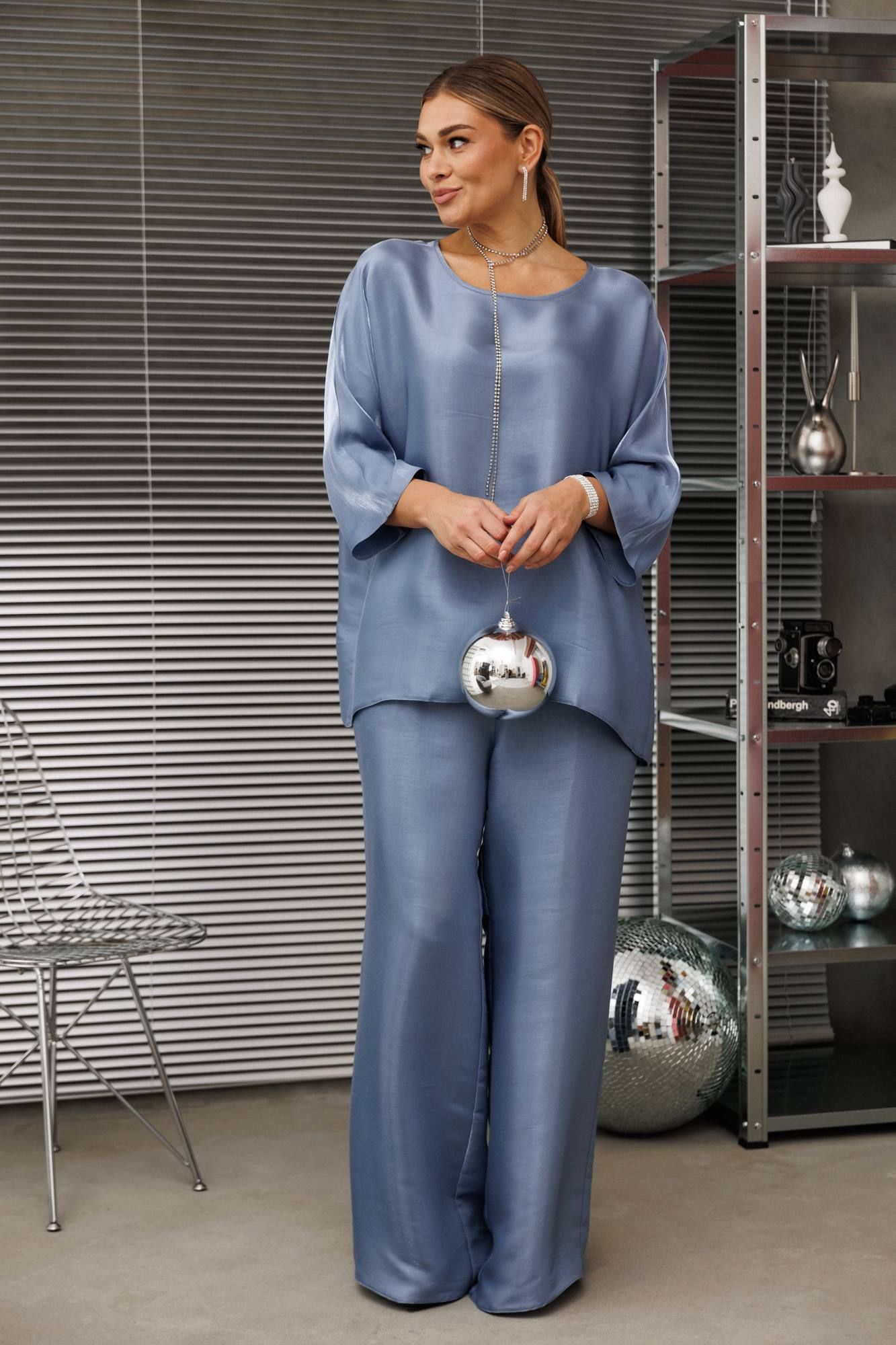 
Блуза, брюки Anastasia 1228.1 голубой