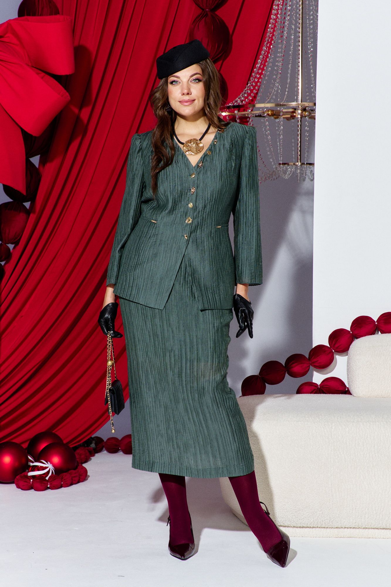 Vittoria Queen 27533 темно-зеленый