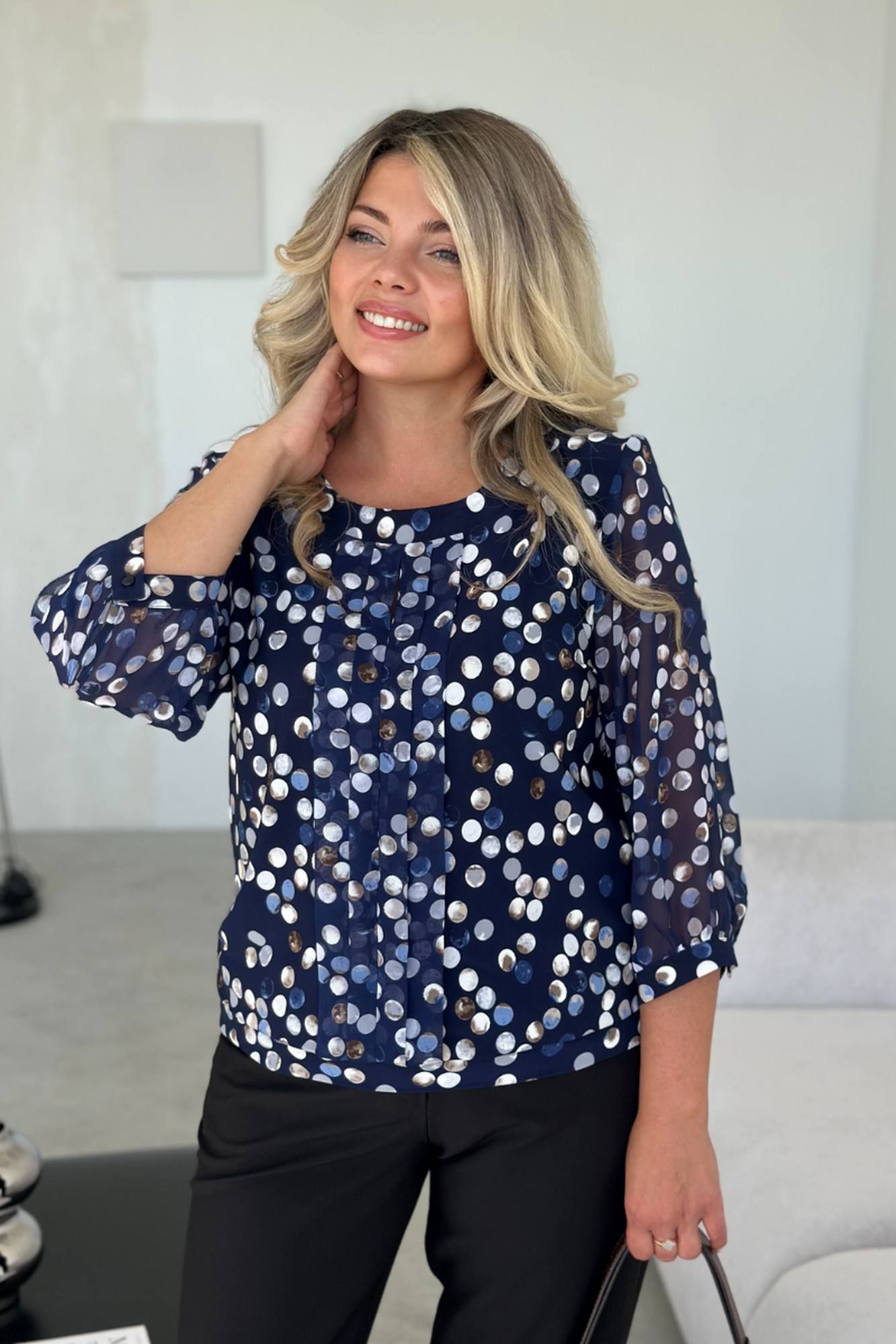 LindaLux 217 синие_кружки