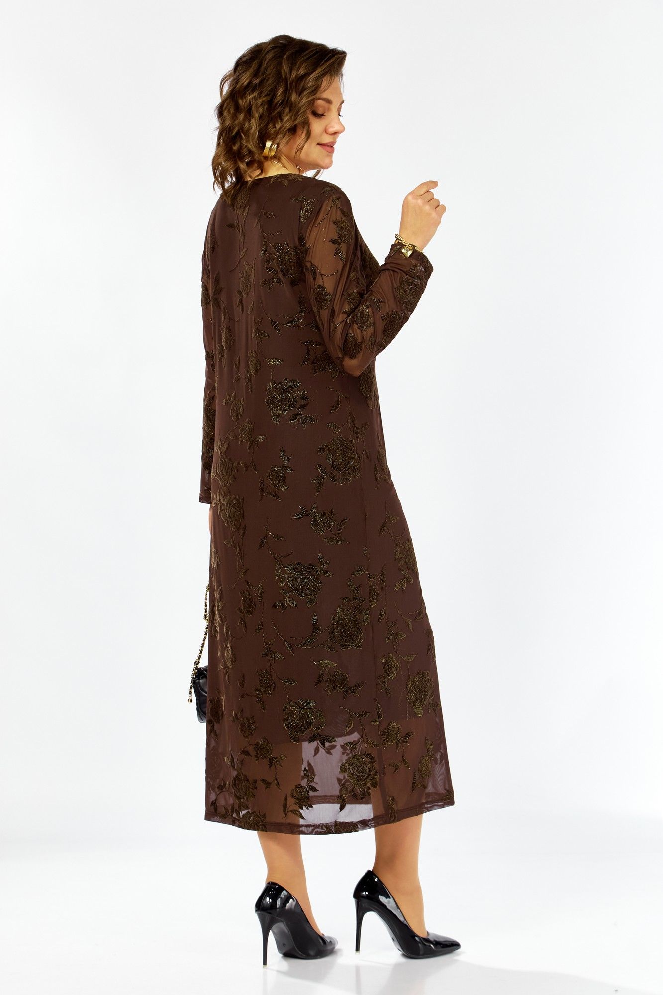 Болеро, платье Lady Secret 25307 коричневый 9