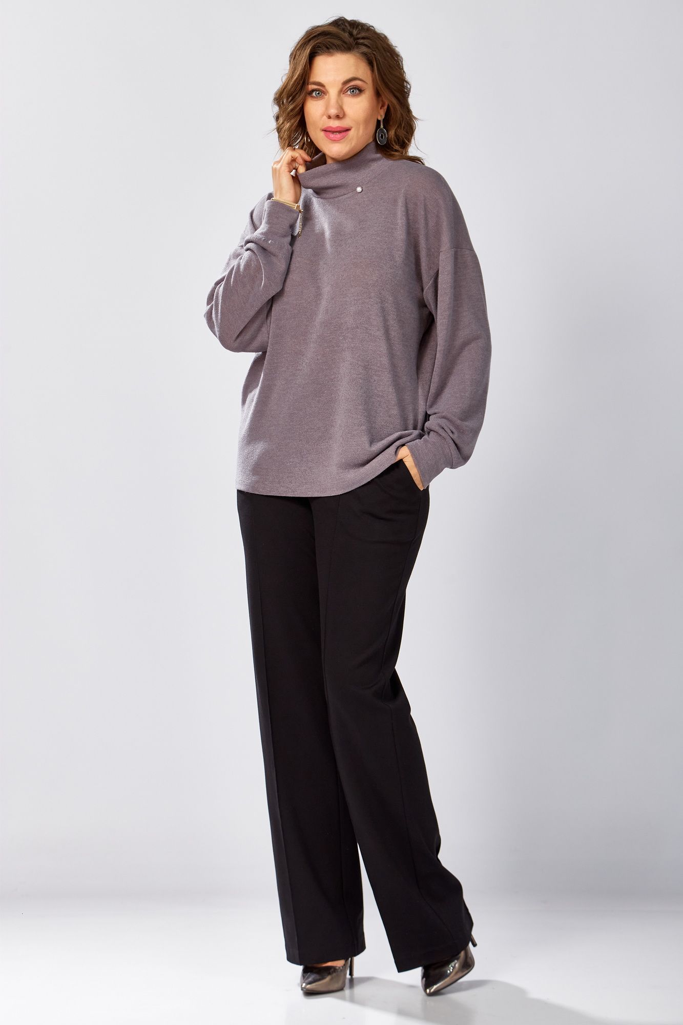 BegiModa 4156 фиолетовый-пепел