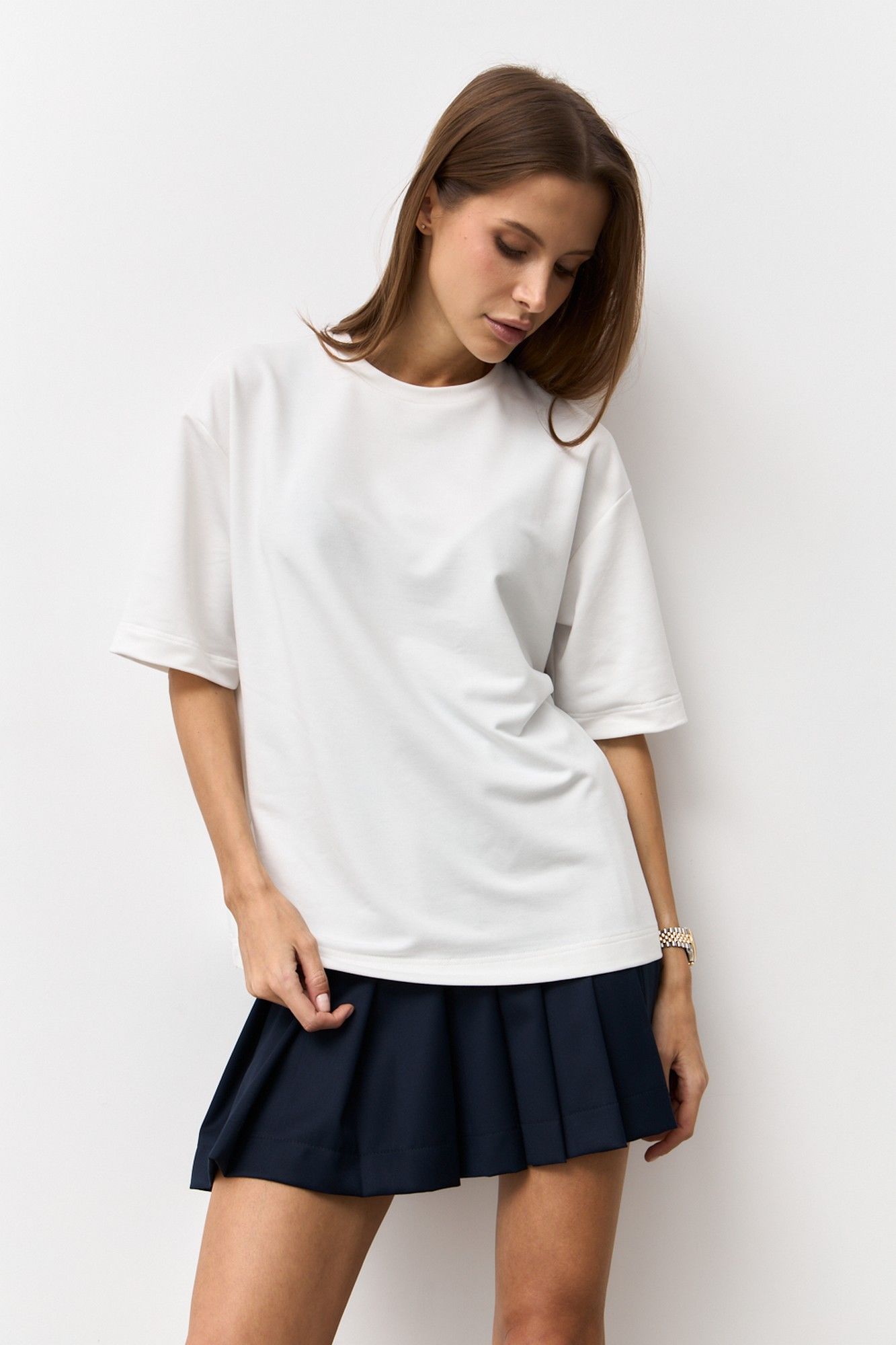 
Джемпер Luitui R5076 молочный