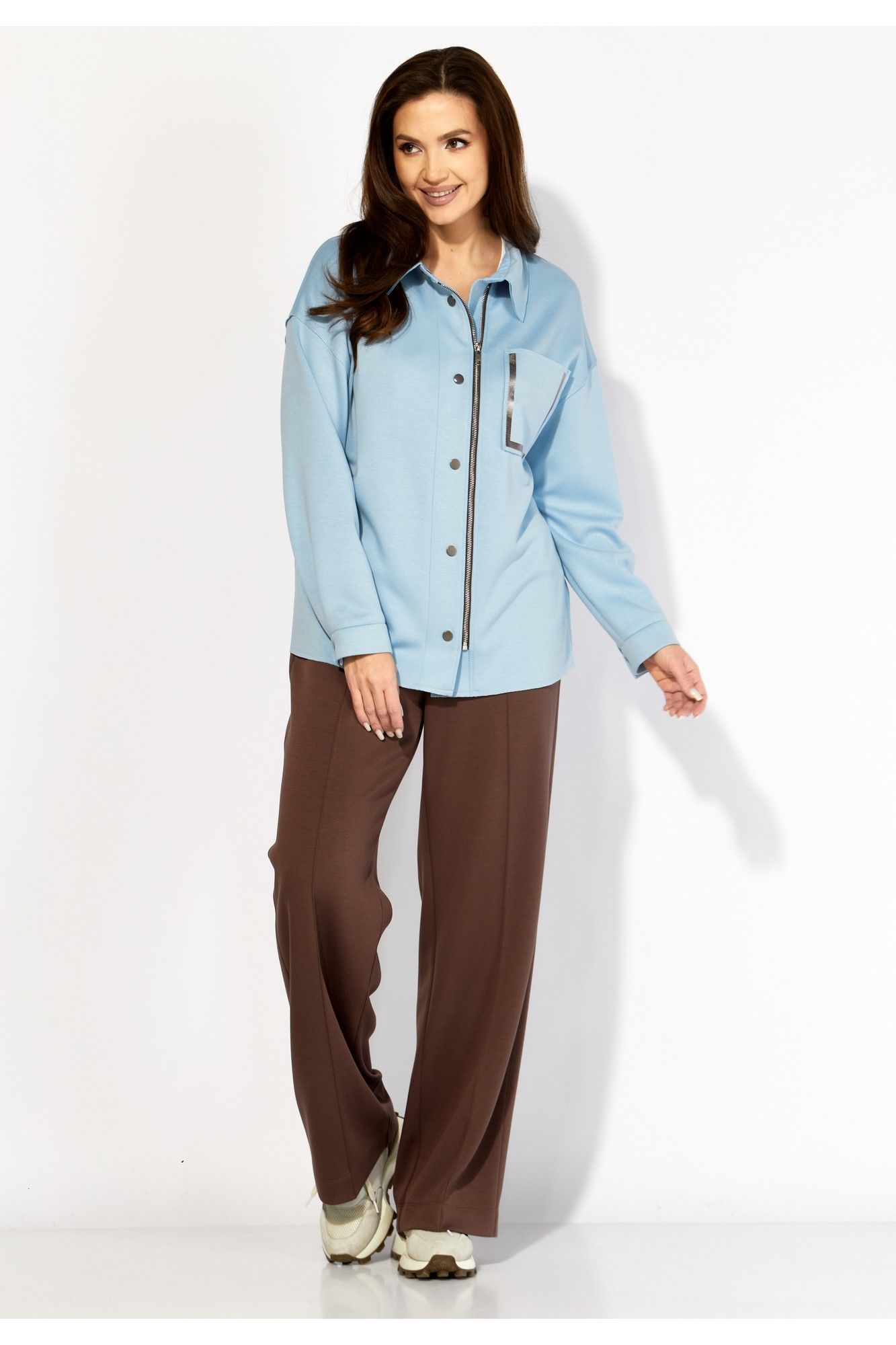 
Брюки, рубашка TAiER 1419 голубой/коричневый