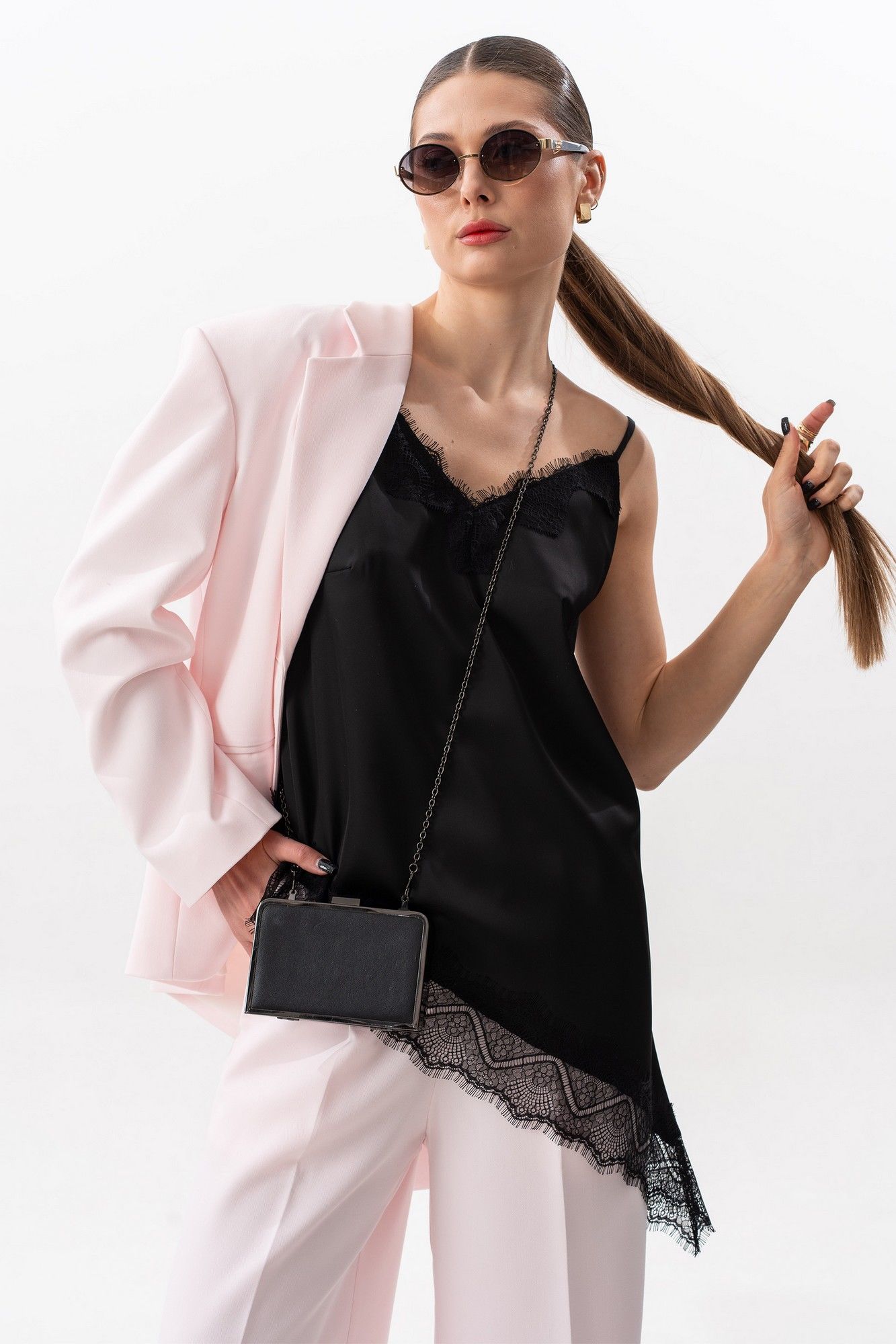 
Топ SILVERSPICE S-7635 черный