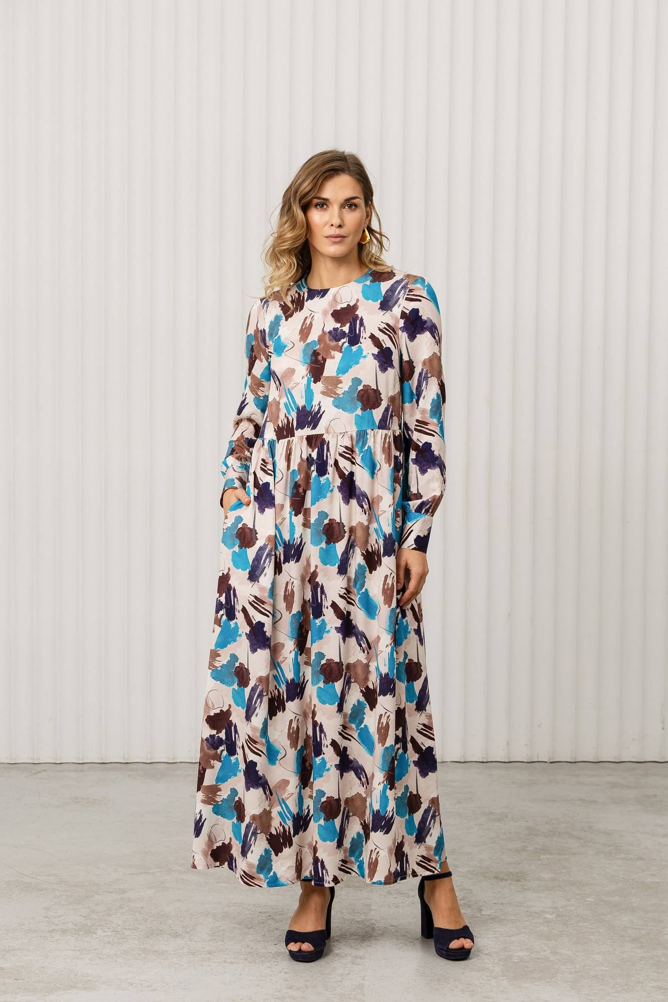 
Платье Romgil РТ0131-ВИ2 молочный,шоколадный,темно-розовый