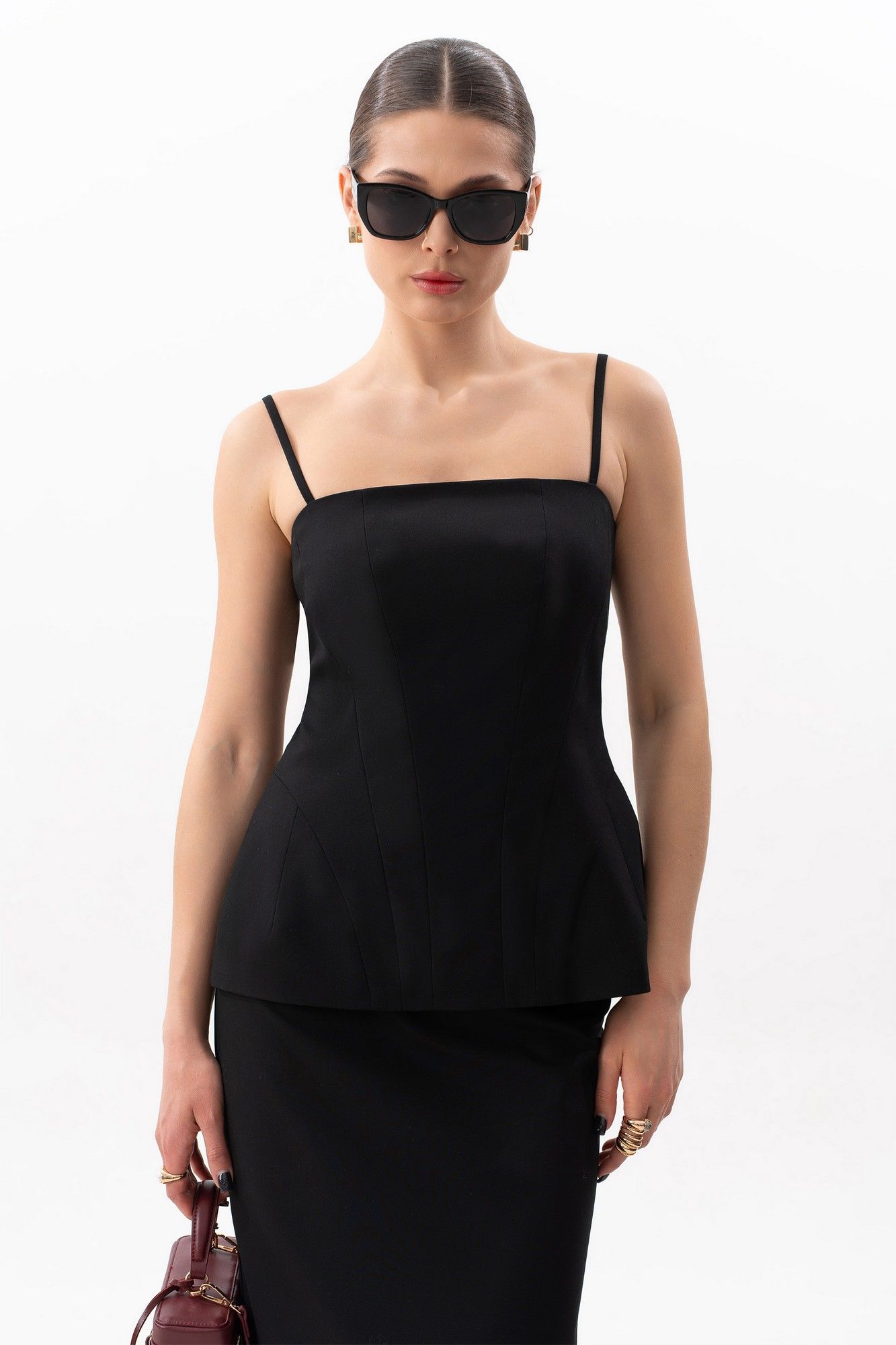 
Топ SILVERSPICE S-7633 черный