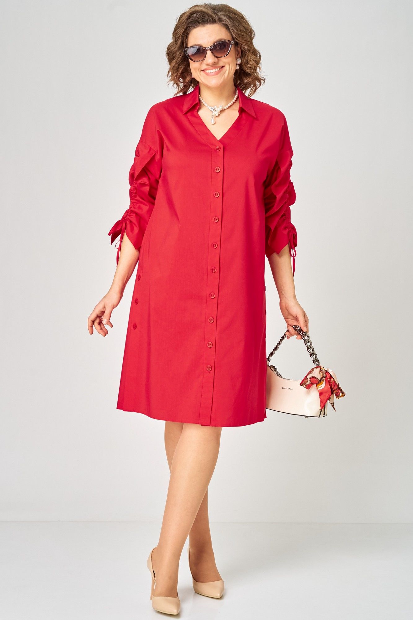 
Платье EVA GRANT 7102 красный