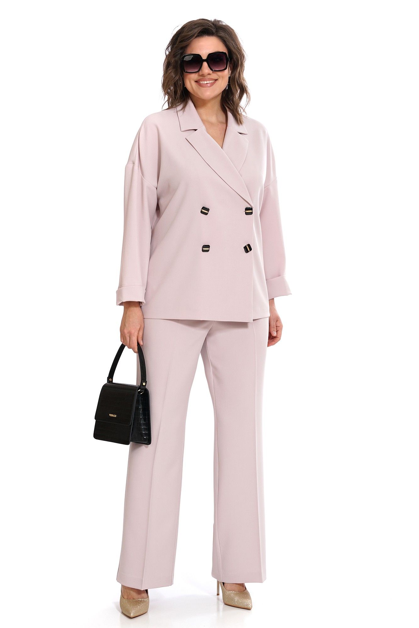 
Брюки, жакет Alani Collection 2437 пудра