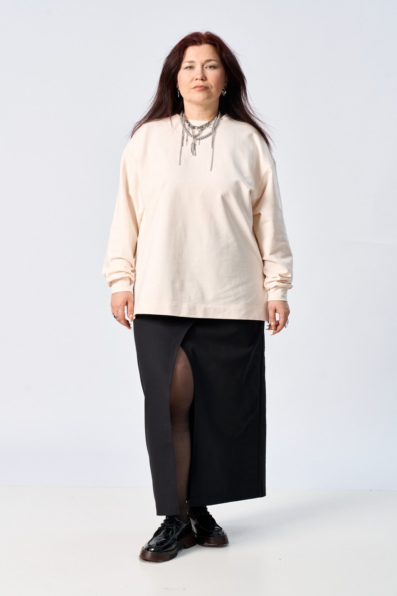 
Свитшот GRATTO 4467 кремовый