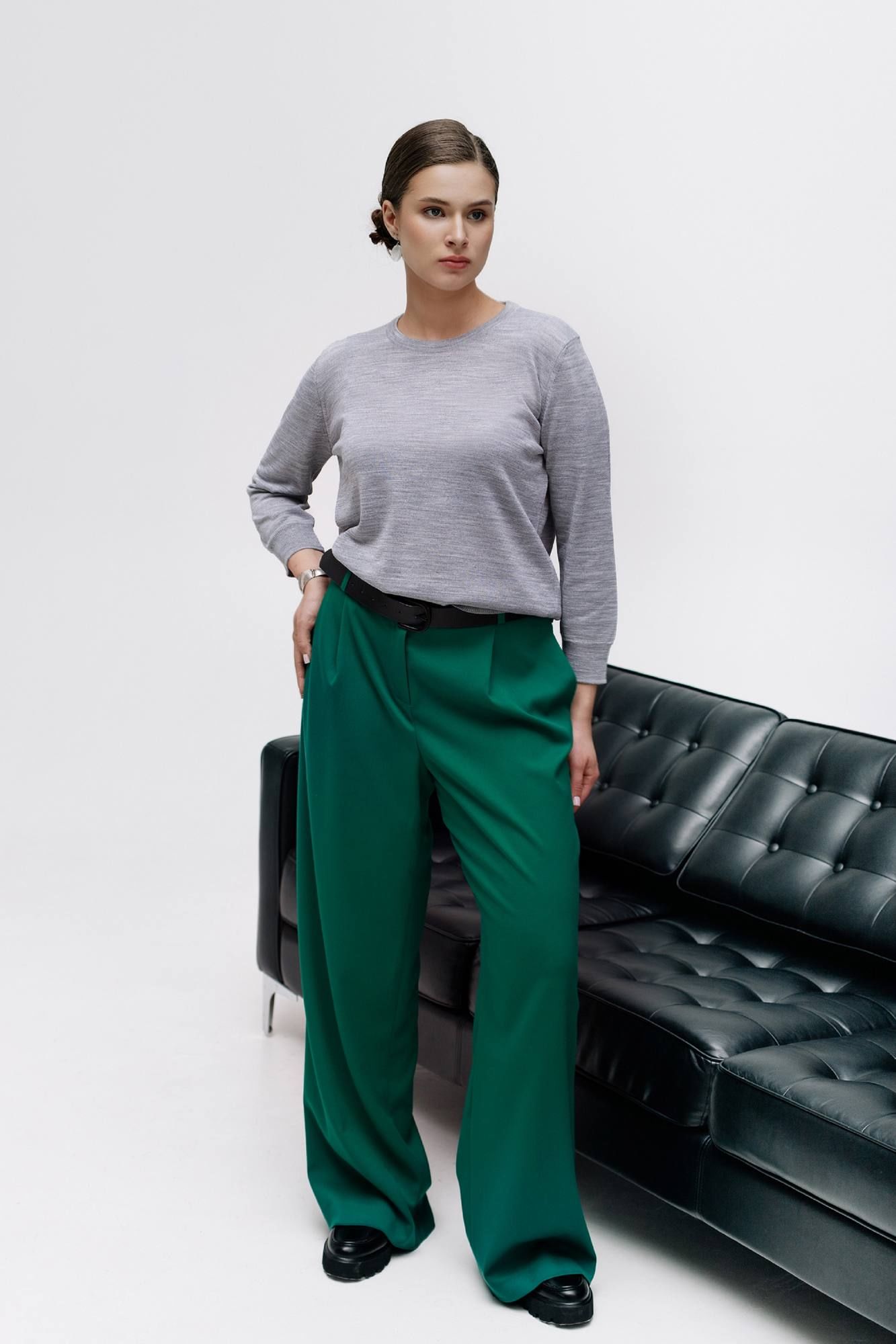 
Джемпер Полесье С1245-25 5С2255-Д43 170,176 дымок_серебристый