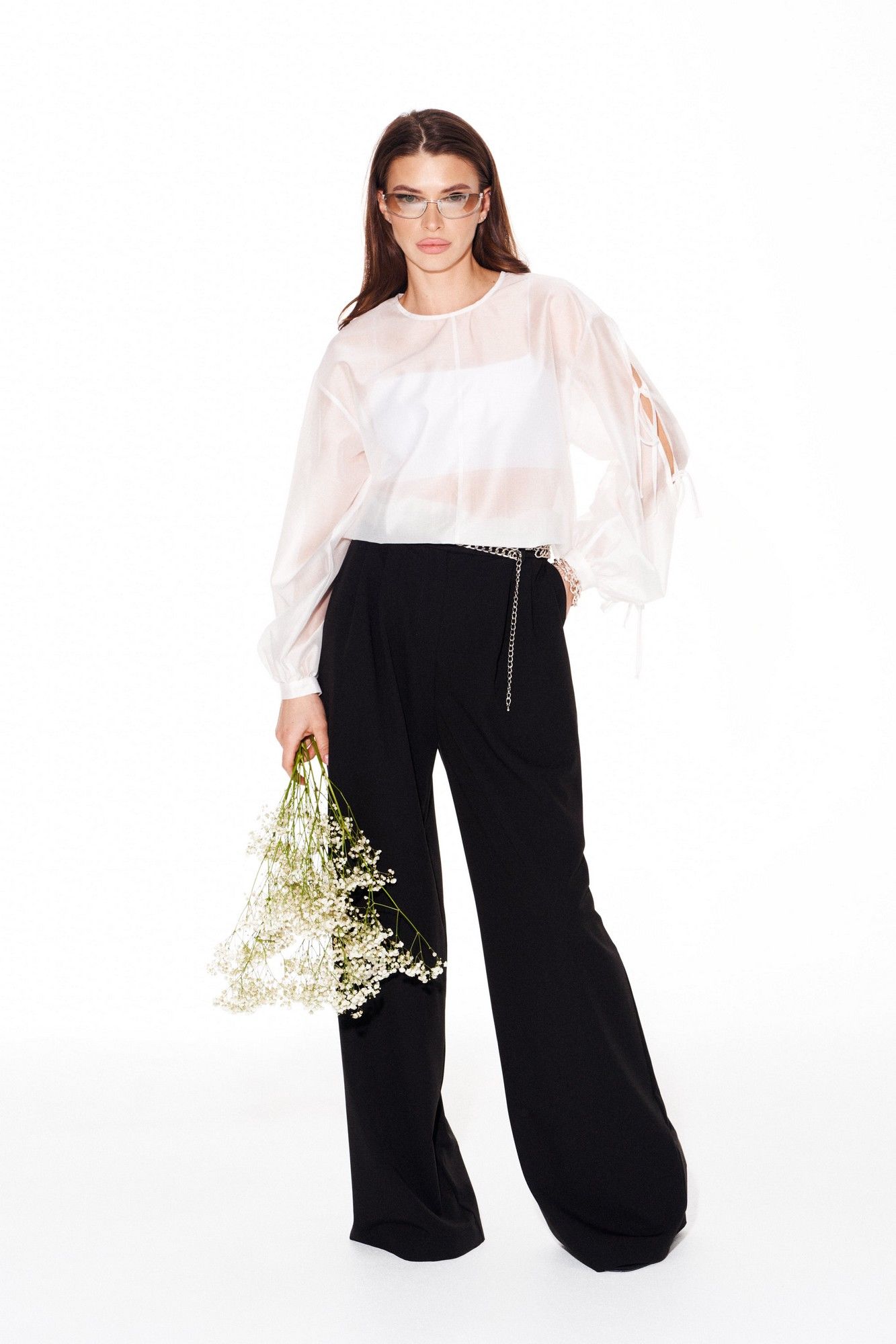 
Блуза ELLETTO LIFE 3983 молочный