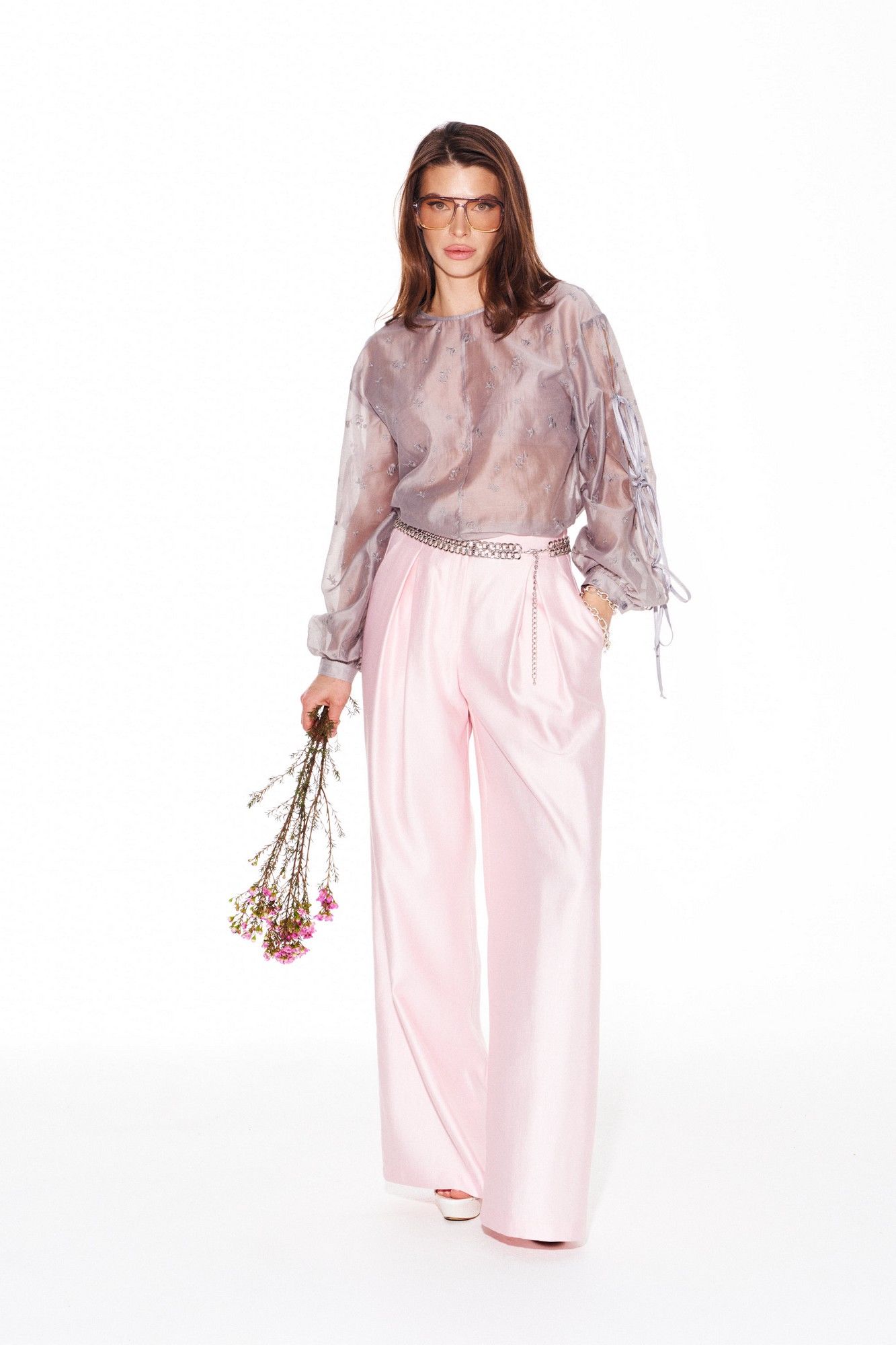 
Блуза ELLETTO LIFE 3992 серый