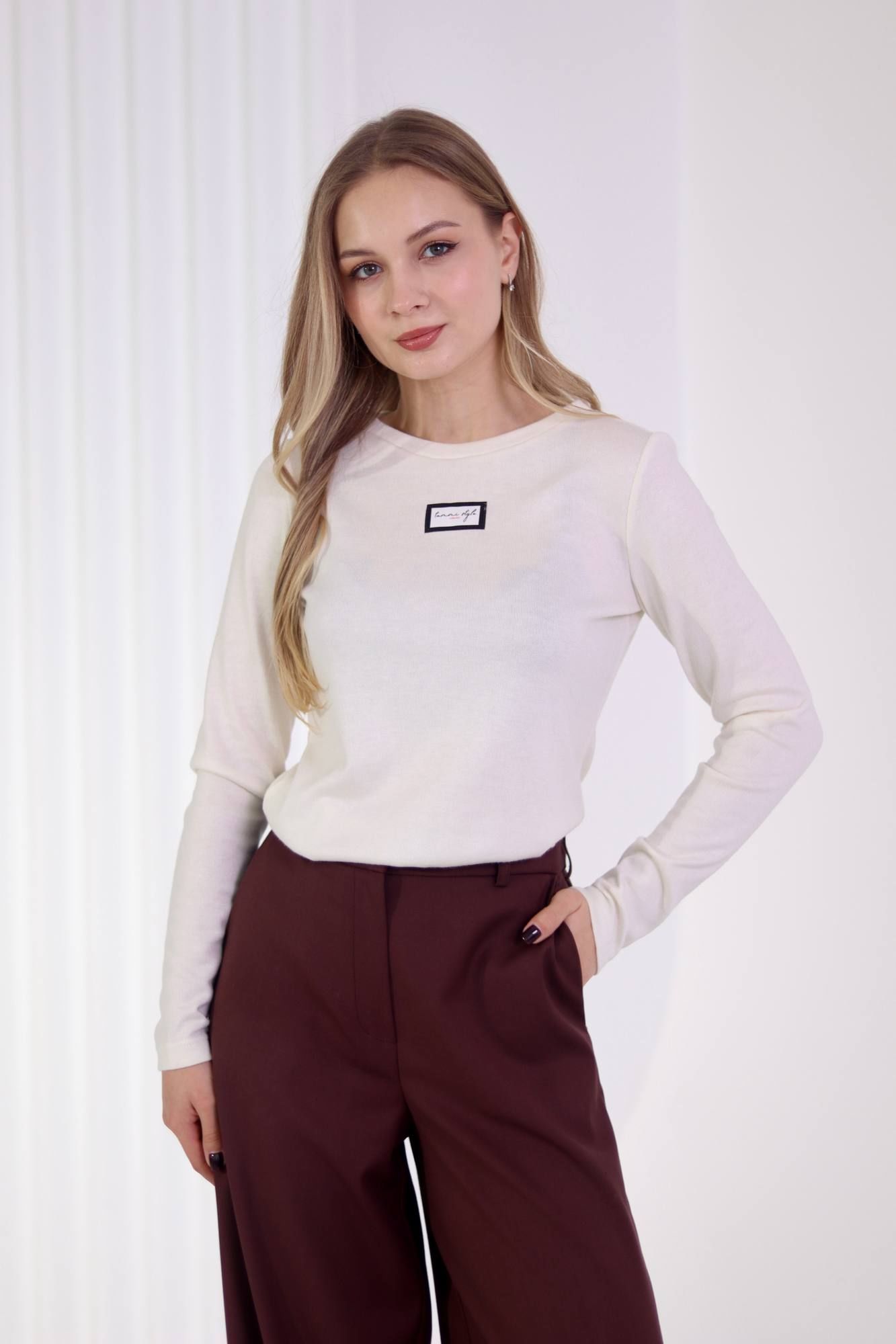 
Лонгслив Tammi 3Т150-25/3 молочный