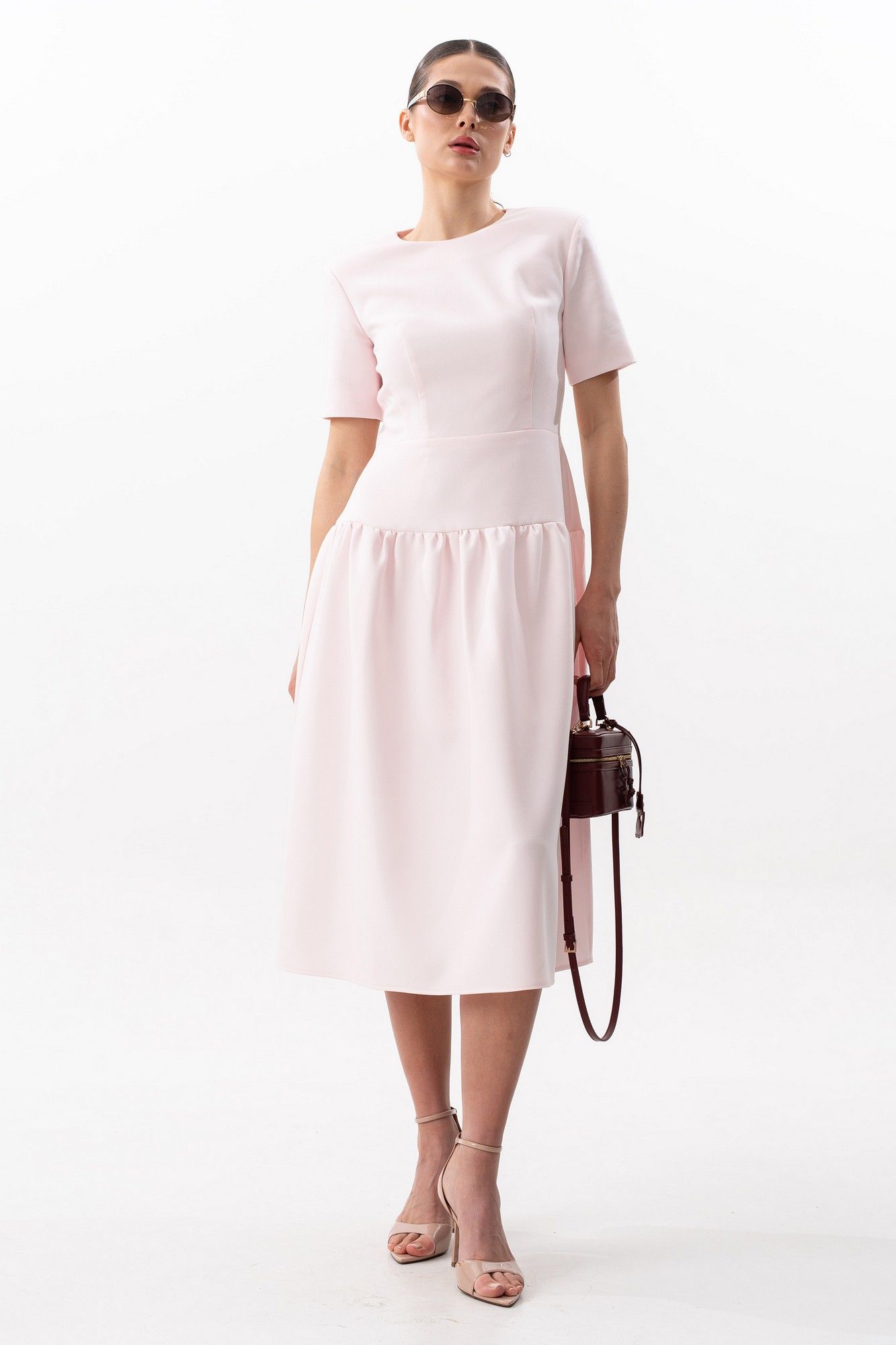 
Платье SILVERSPICE S-5642 розовый