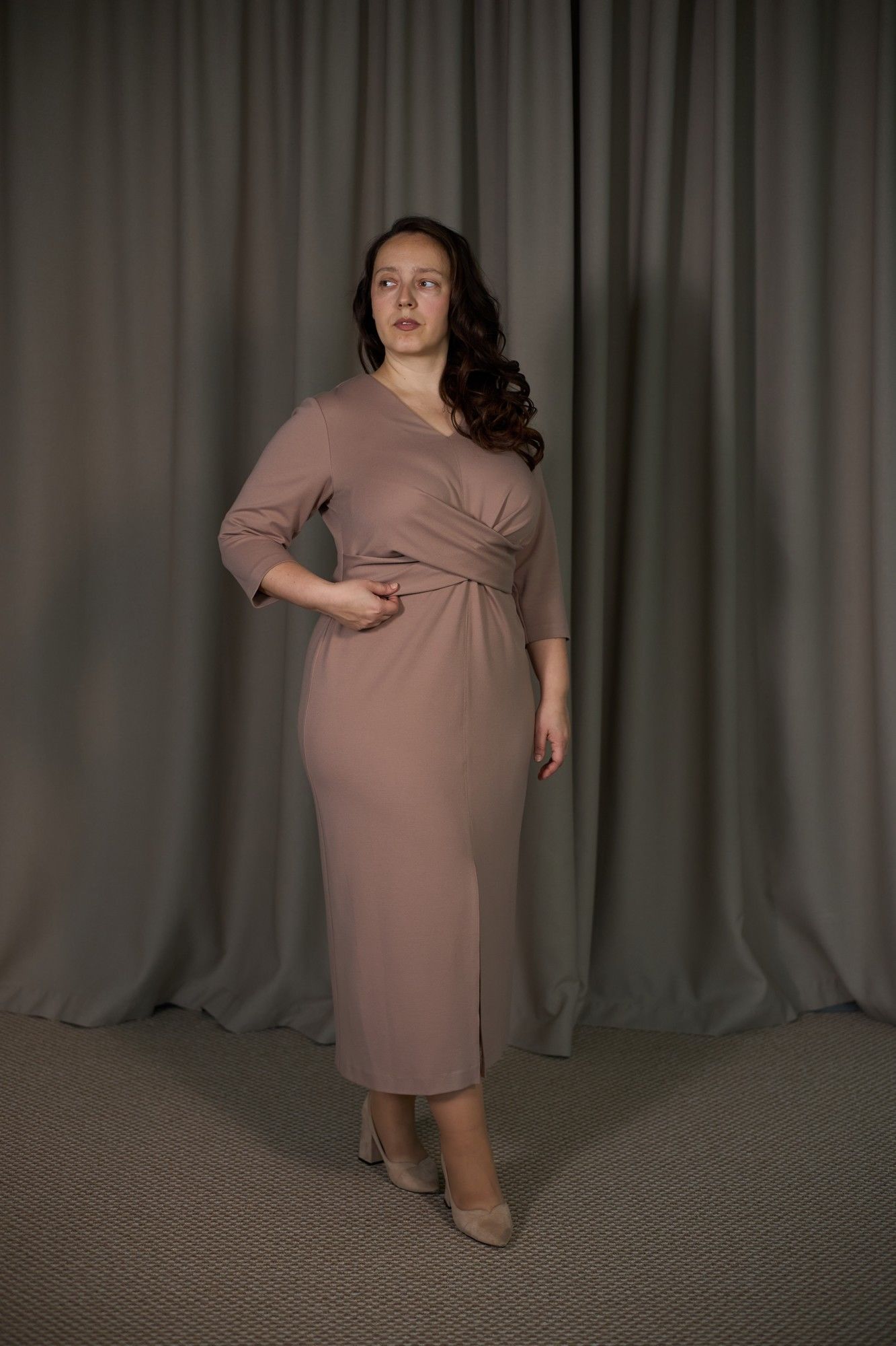 
Платье ALIN 3011 бежевый