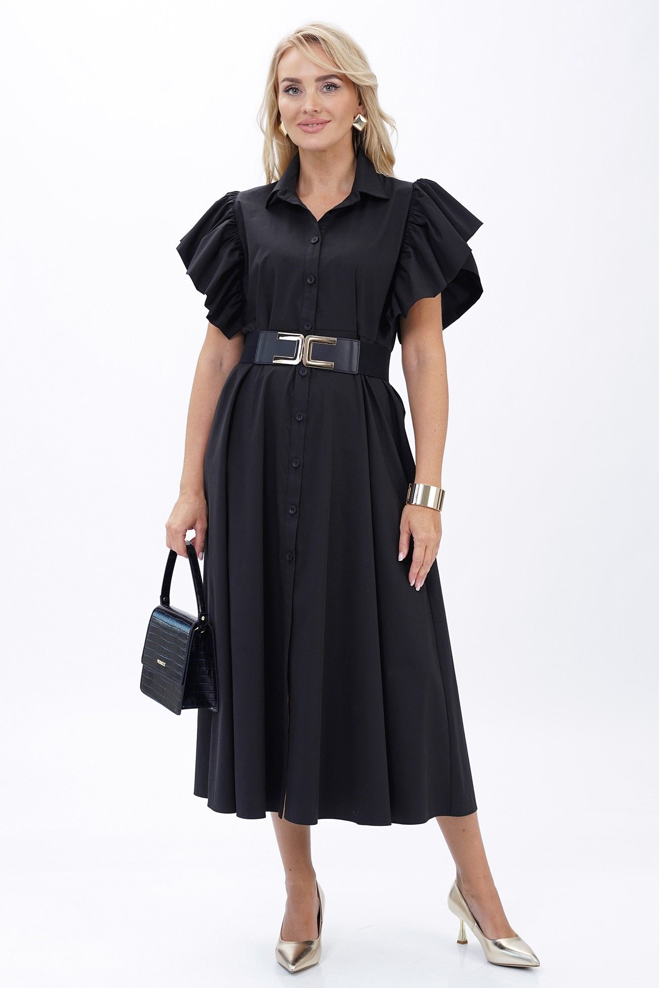 
Платье Alani Collection 2445 черный