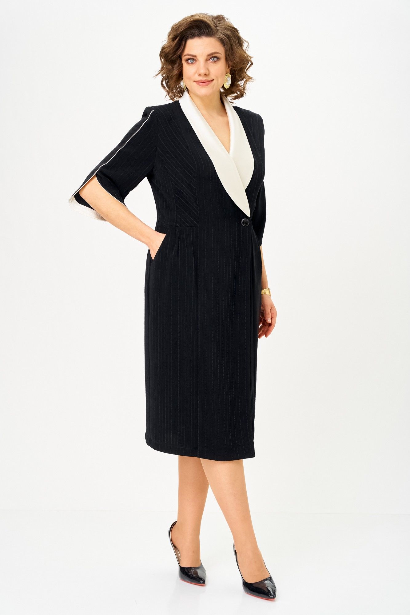 
Платье ANASTASIA MAK 1308 черный