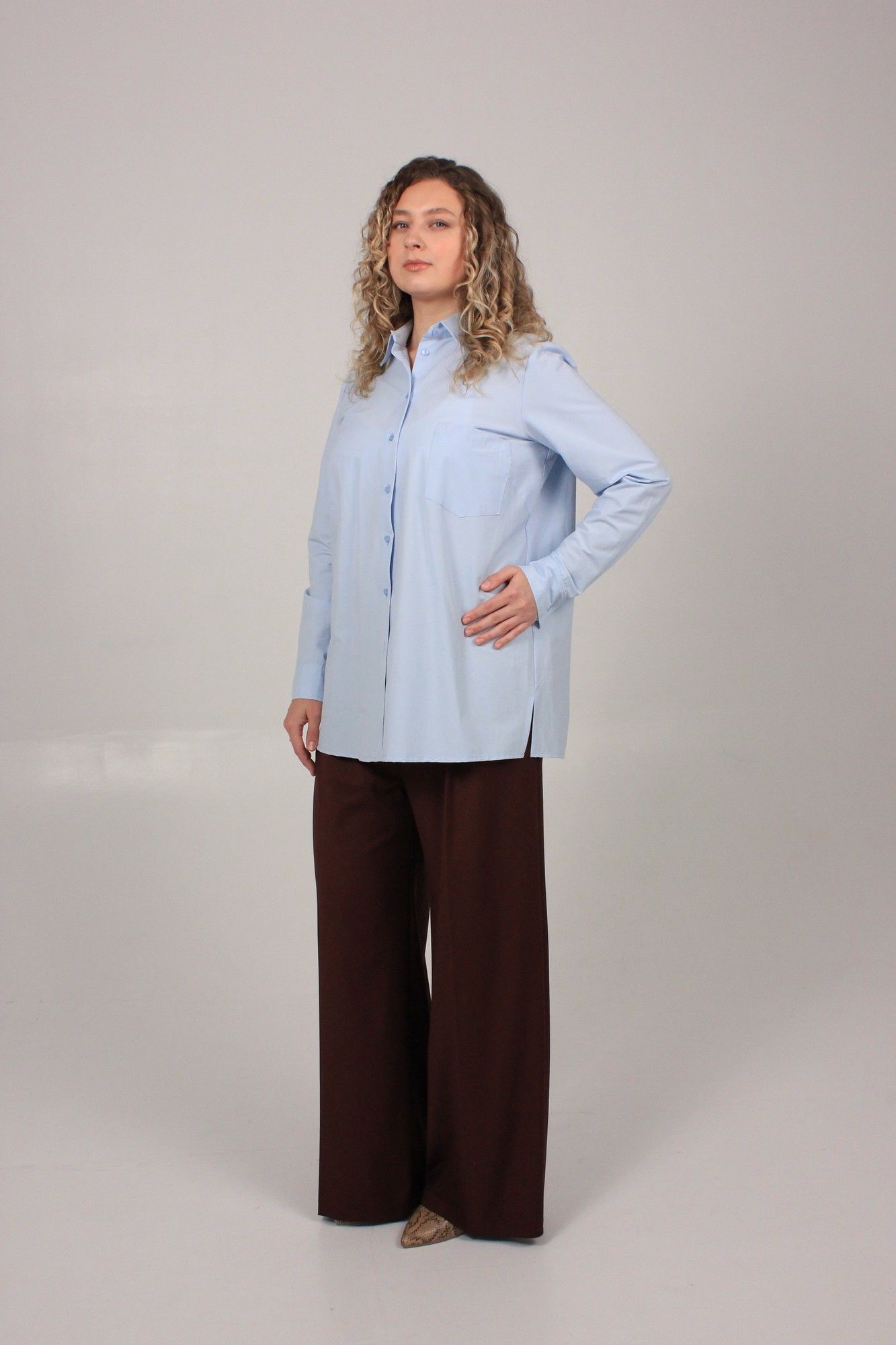 
Блуза Dolce Forma BLY-BE-03_голубой