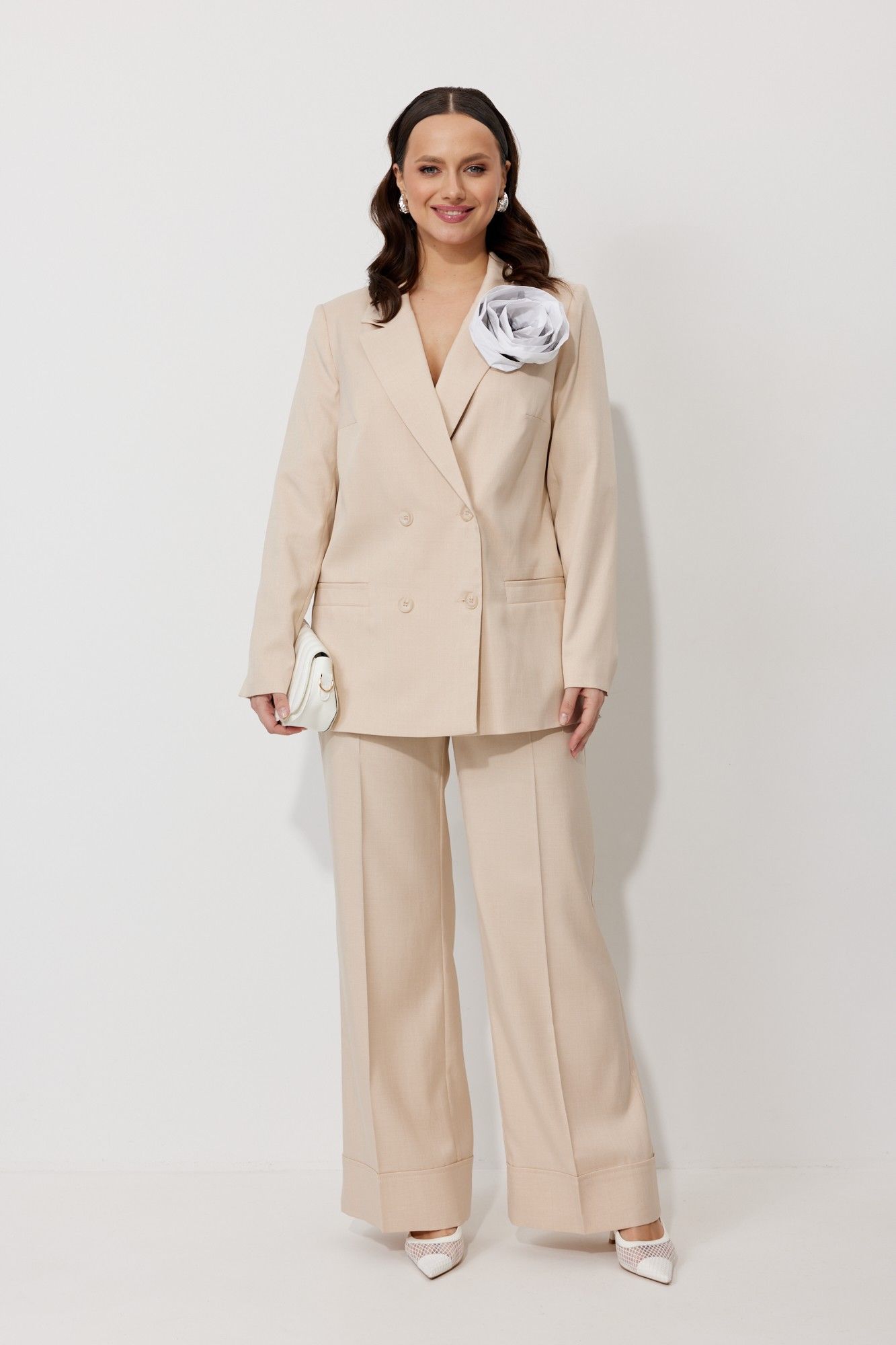 
Брюки, жакет Mubliz 190 бежевый