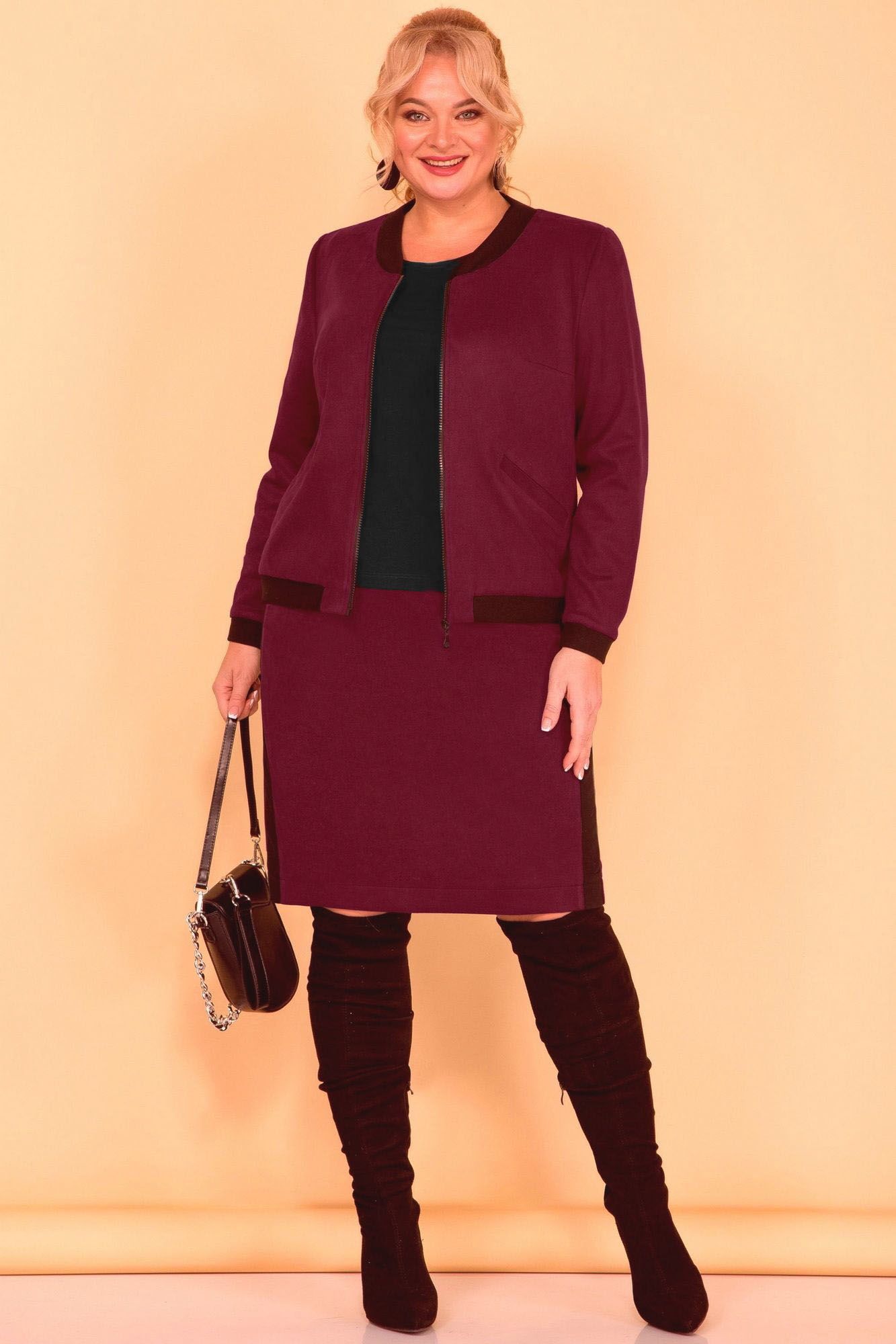 Tensi 347а винный/чёрный