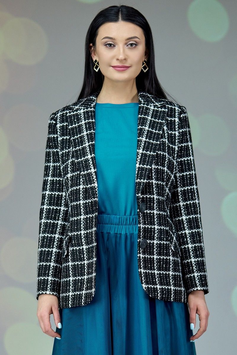 Angelina & Сompany 659 шанель_черно-белый