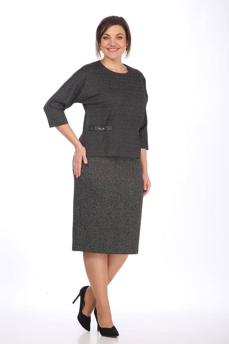 Юбочный комплект Lady Style Classic 1459 графитовый