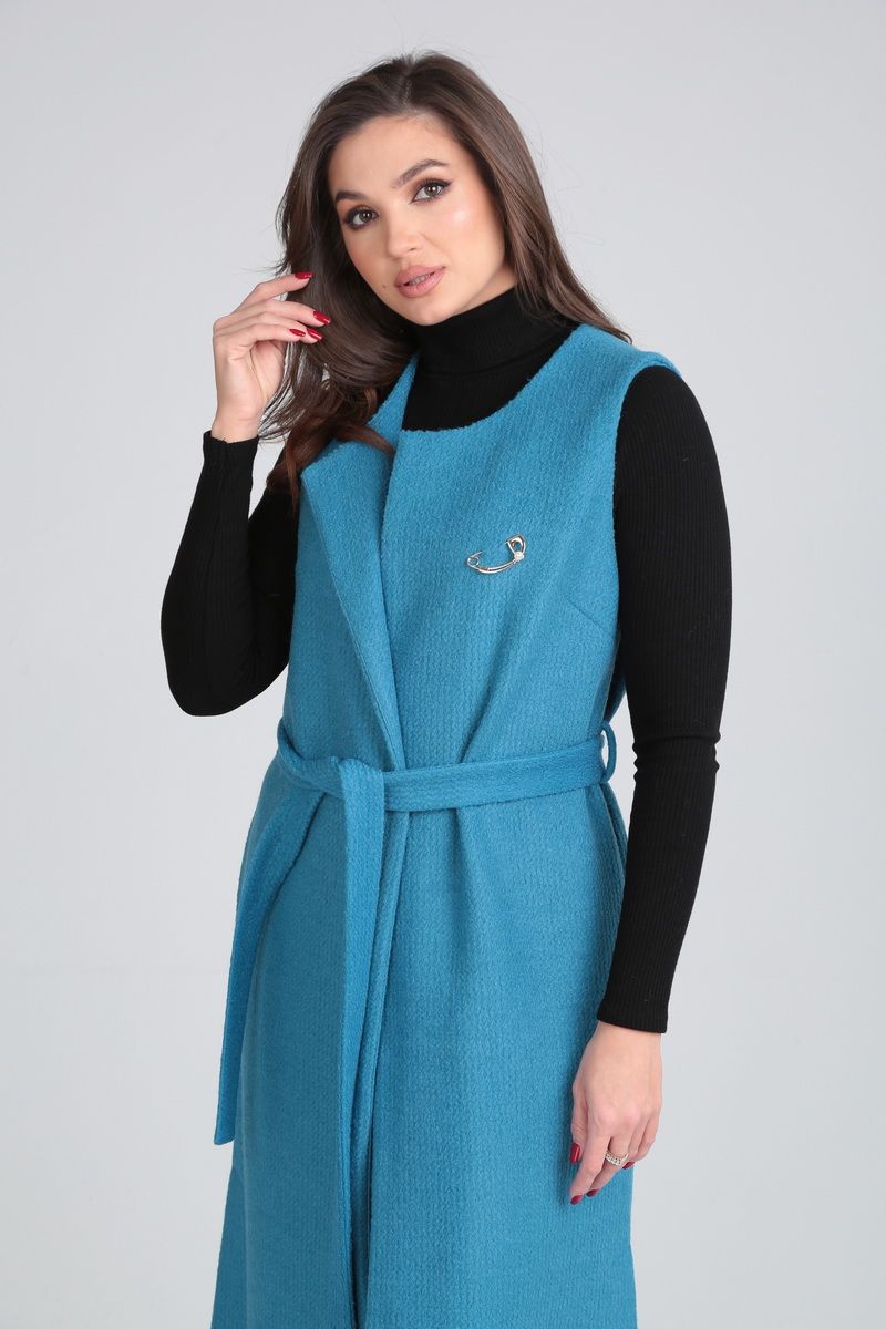 Жилеты Michel chic 357 голубой