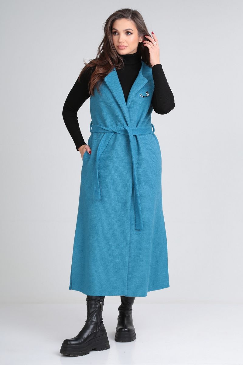 Жилеты Michel chic 357 голубой