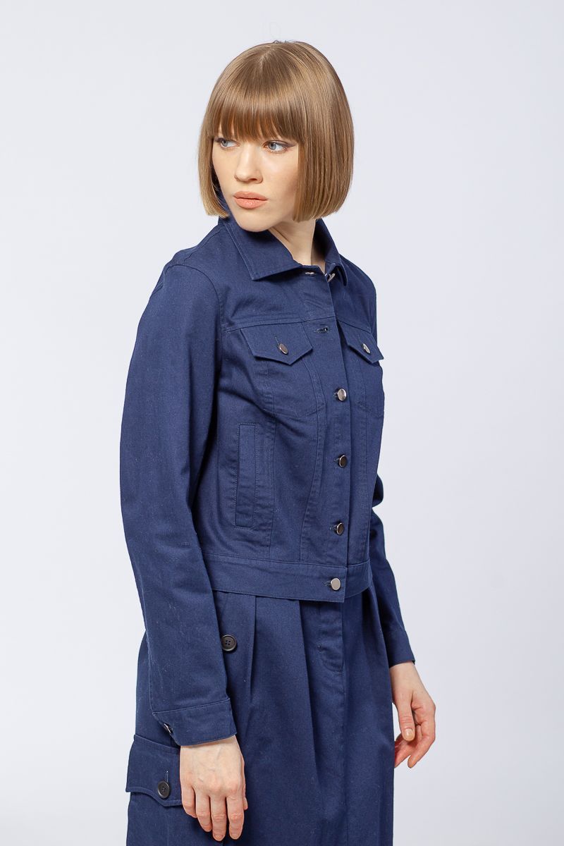 Жакеты Individual design 19229 темно-синий