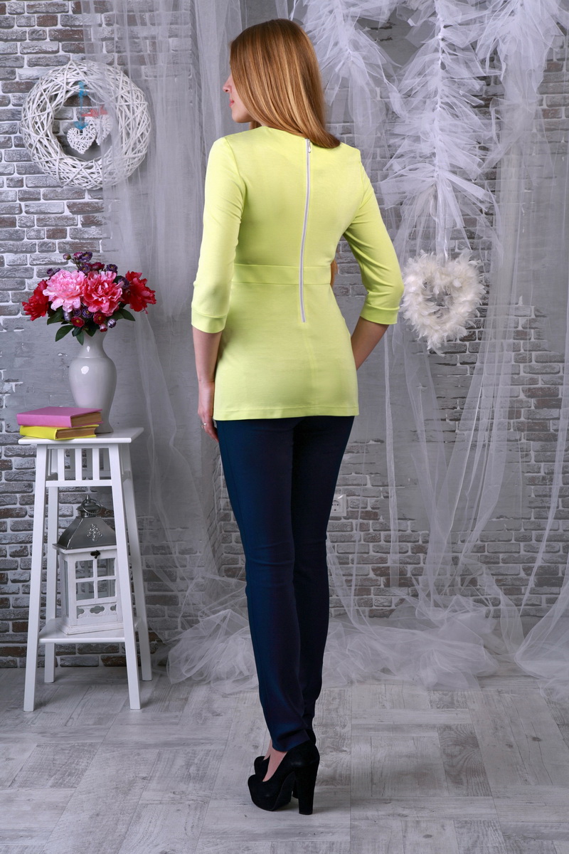 Туника для беременных Lucky mum 1220 салат
