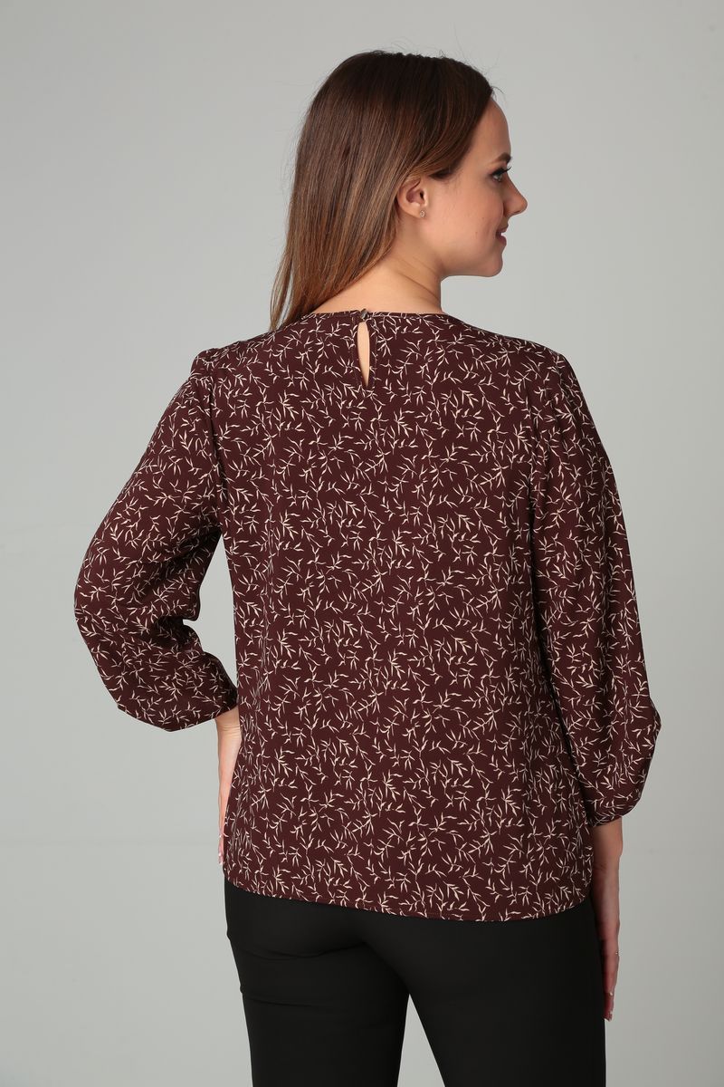 Блузы Modema м.703/1 коричневый