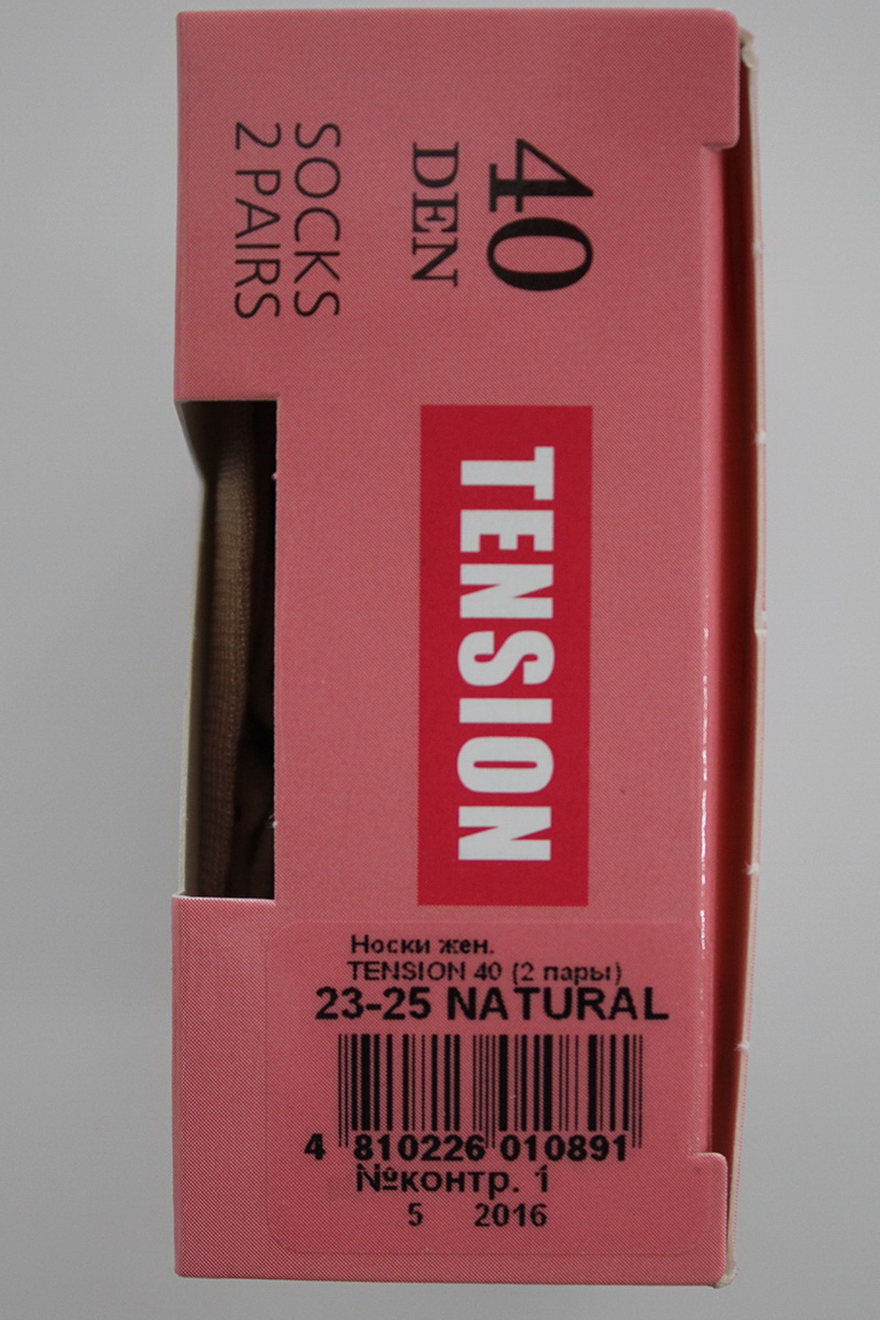 Носки и гольфы Conte Elegant Tension_40_(2_пары)_23-25_Natural