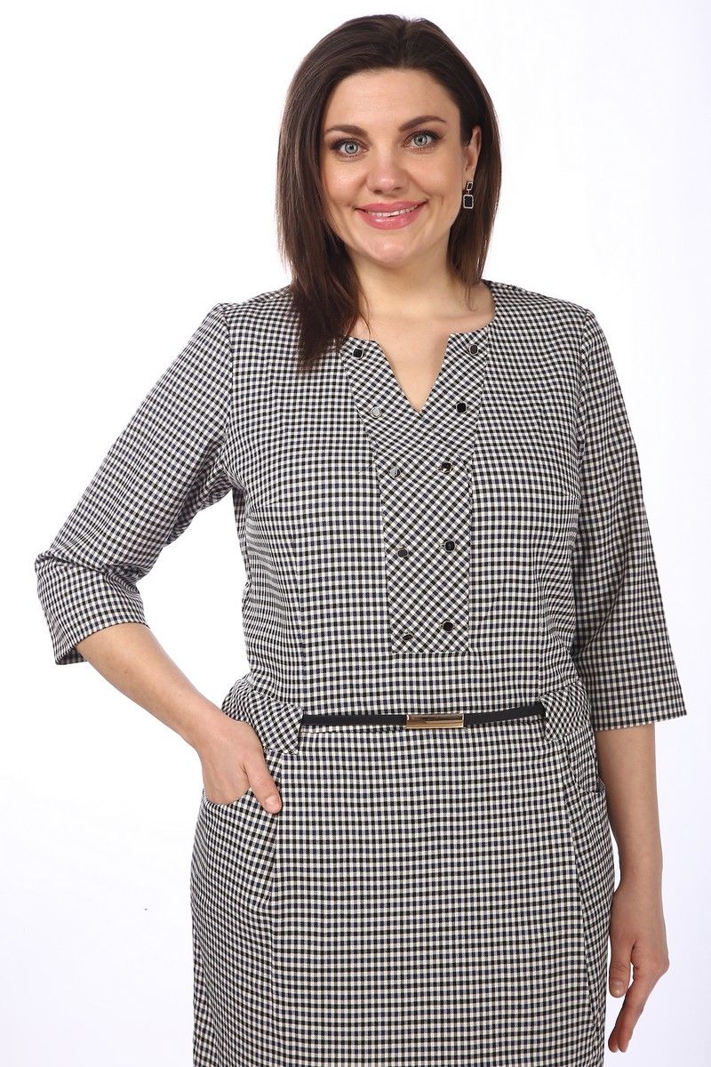 Платья Lady Style Classic 751/1 бежевые_тона