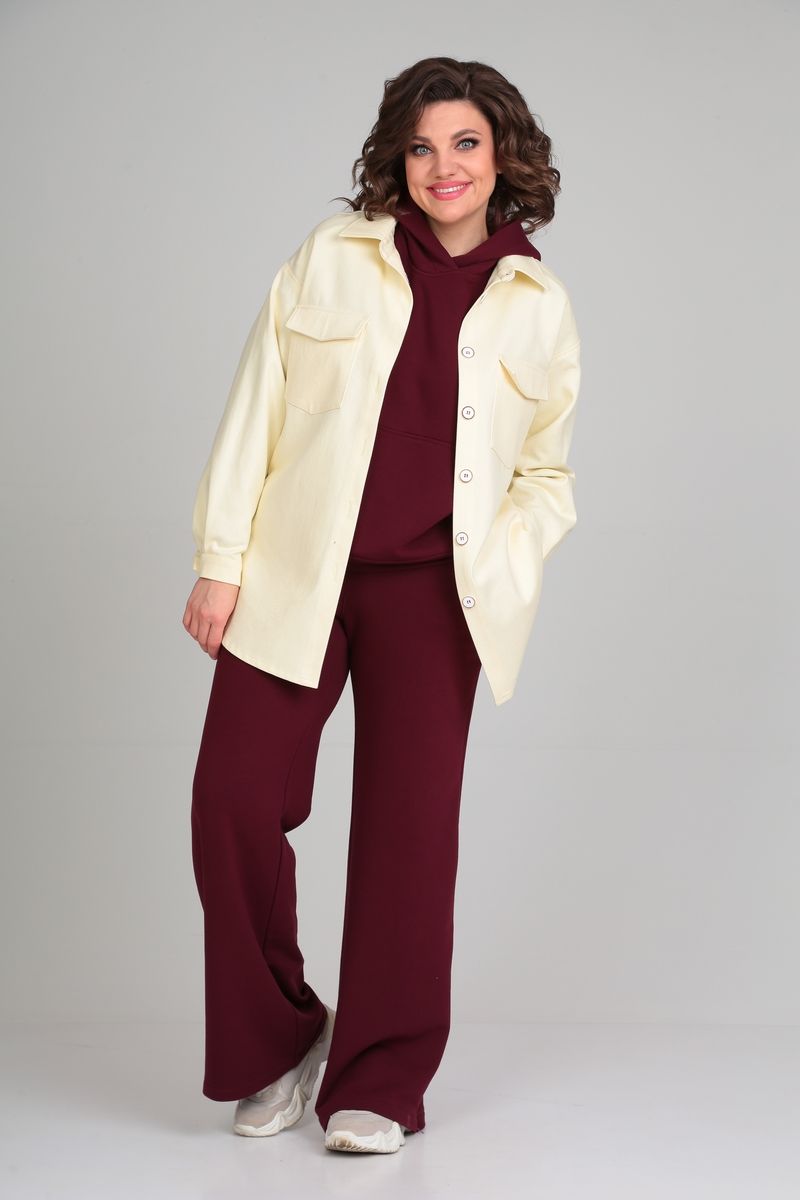 Рубашки Michel chic 773 нежно-желтый